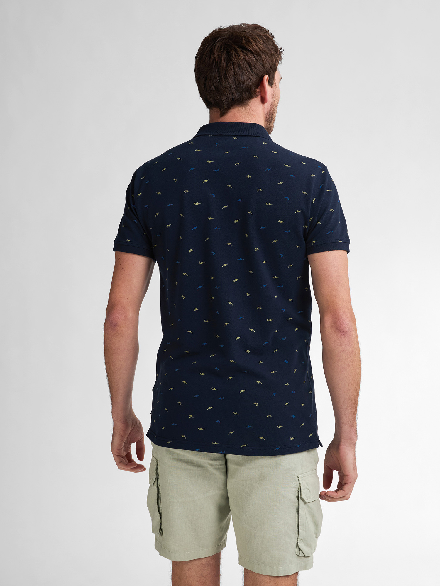 M-1050-POL923 Men Polo (5178 Navy Blue)