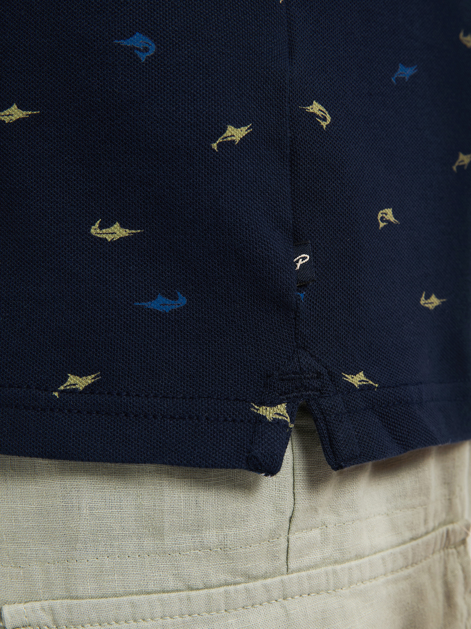 M-1050-POL923 Men Polo (5178 Navy Blue)