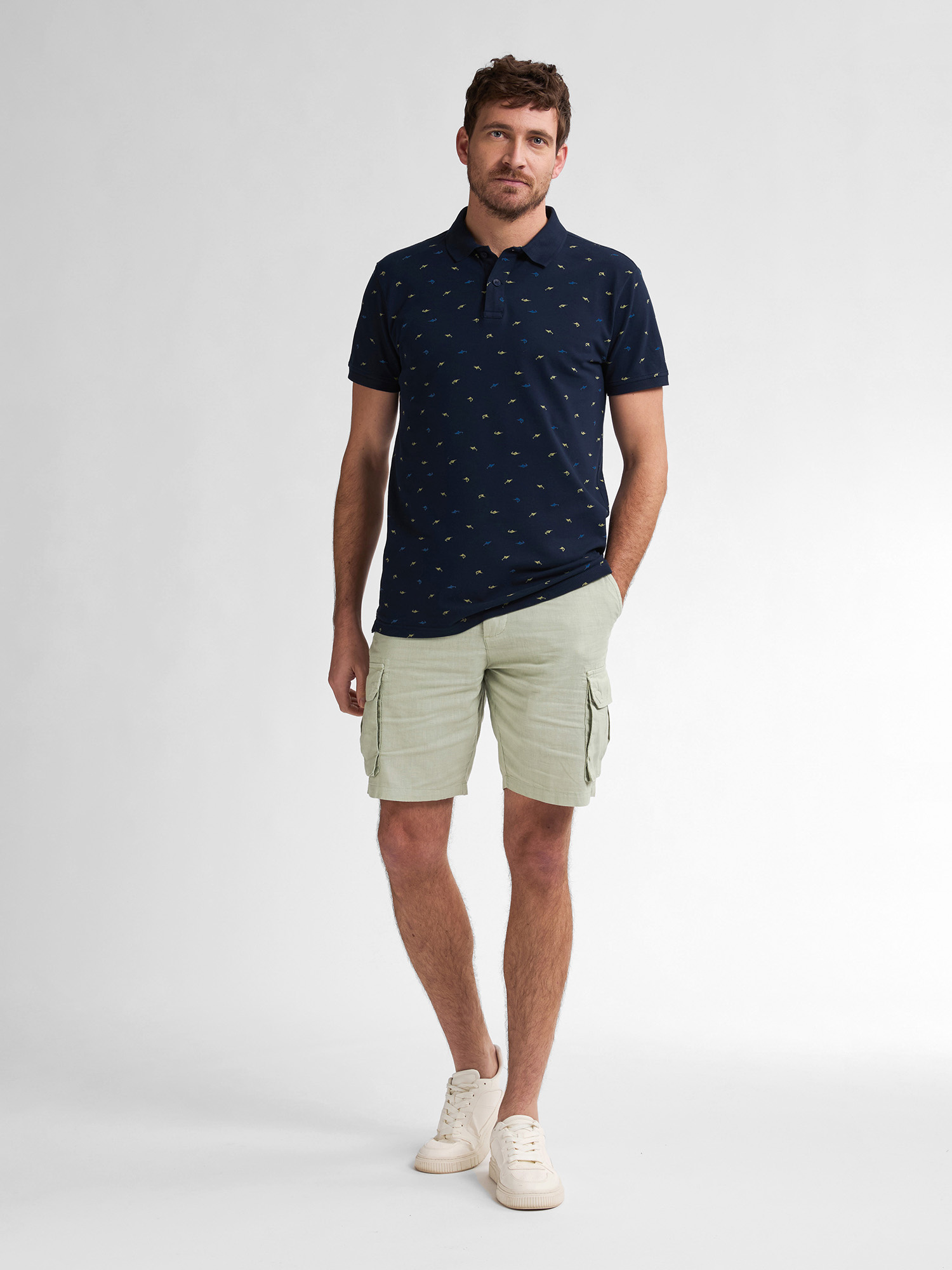 M-1050-POL923 Men Polo (5178 Navy Blue)