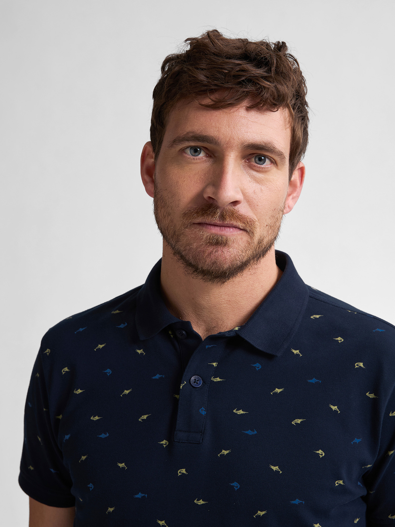 M-1050-POL923 Men Polo (5178 Navy Blue)