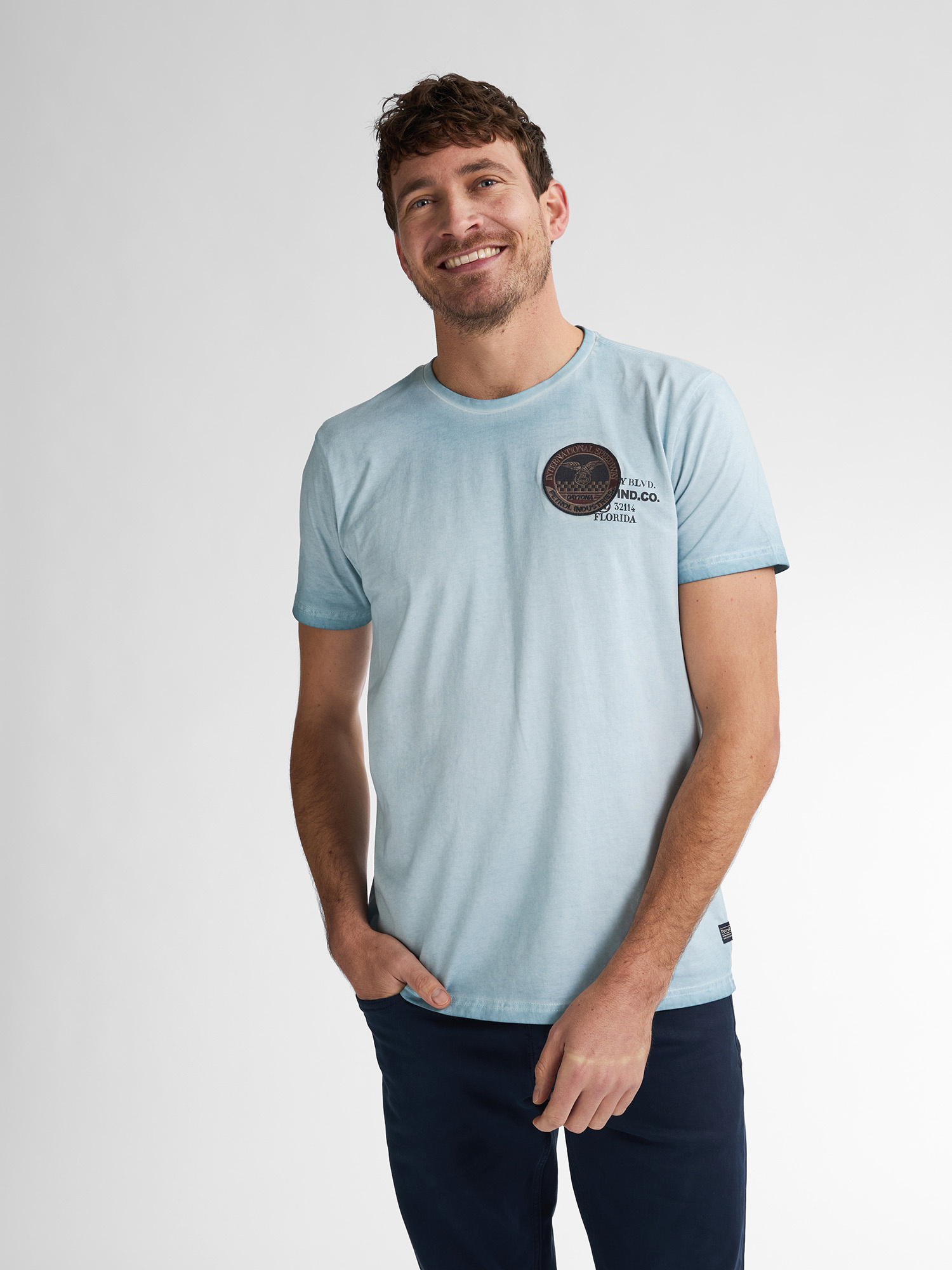 M-1050-TSR607 Men T-shirt SS (5188)