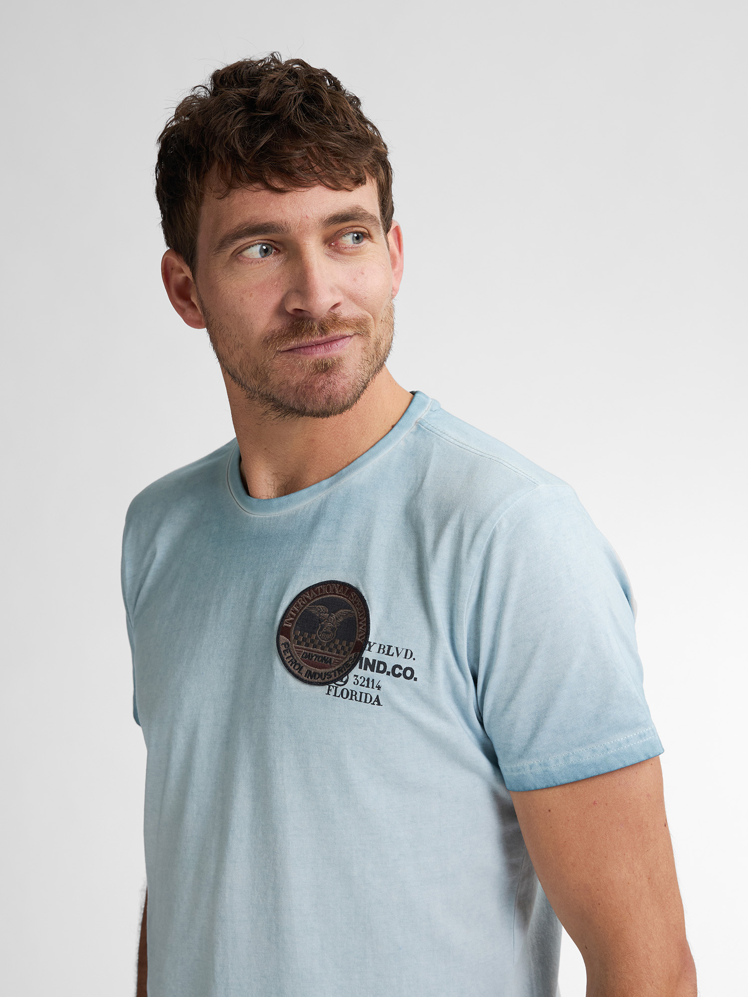 M-1050-TSR607 Men T-shirt SS (5188)