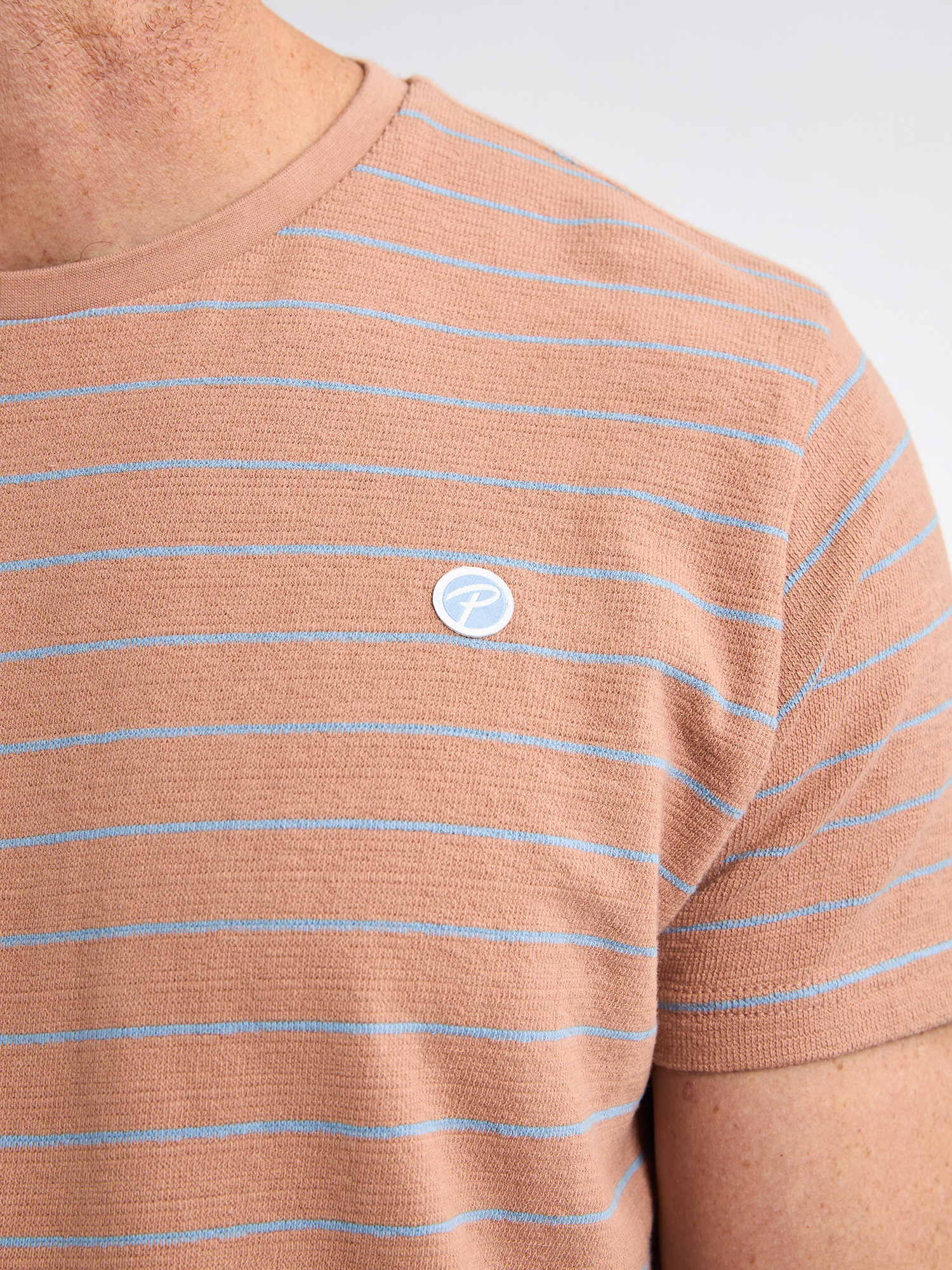 M-1050-TSR626 Men T-shirt (7143 Sandal Wood)