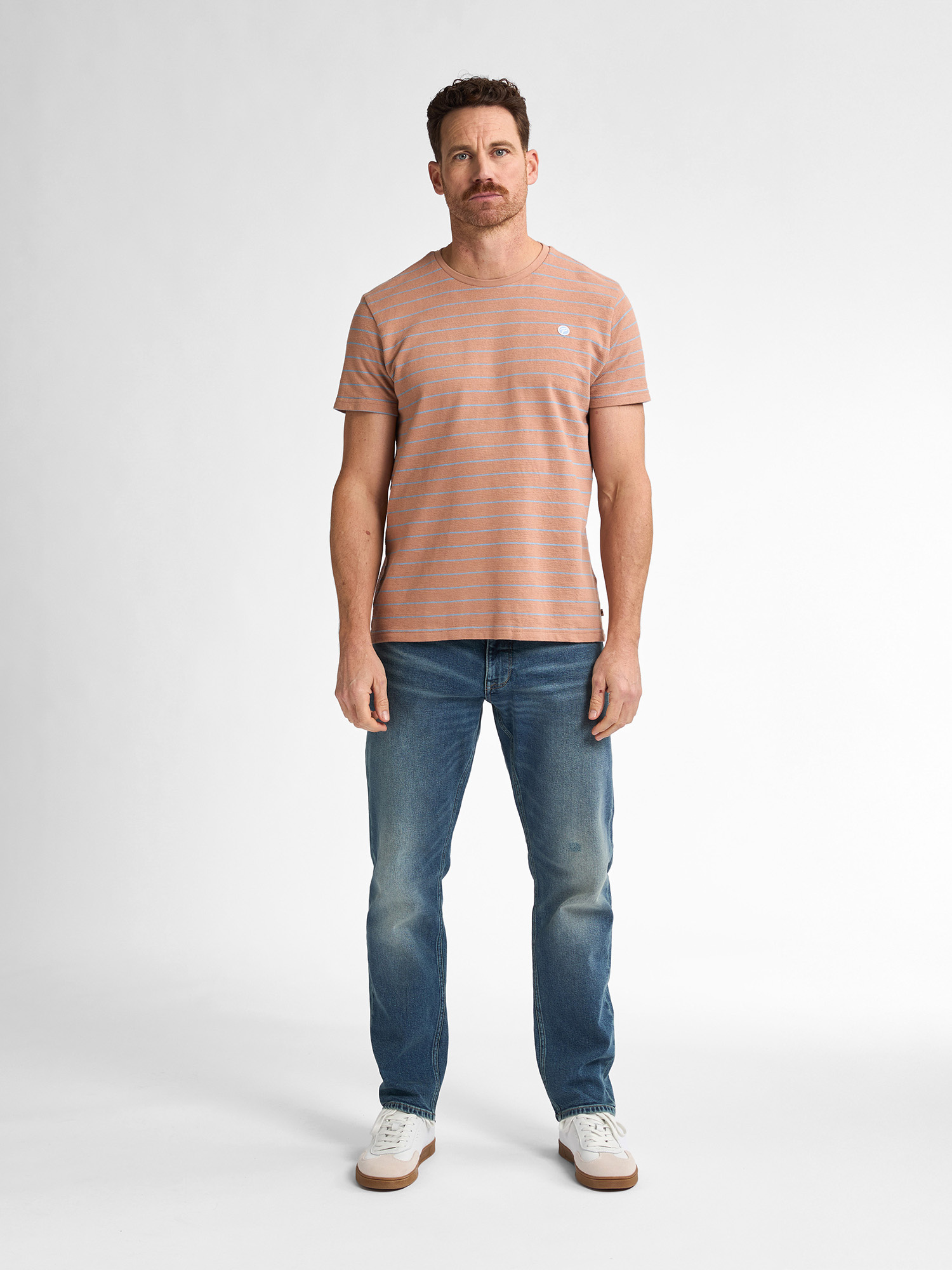 M-1050-TSR626 Men T-shirt (7143 Sandal Wood)