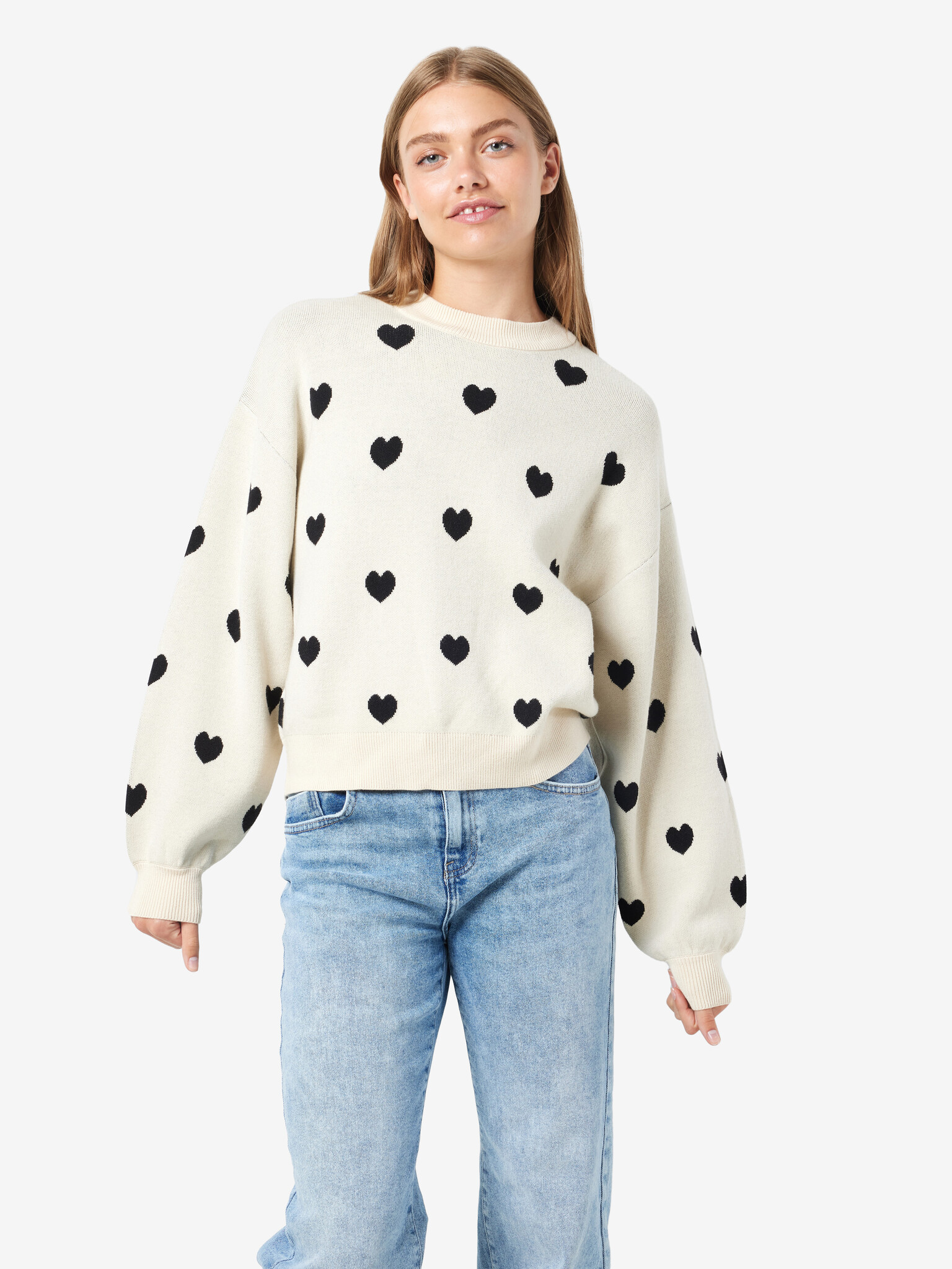 NMCHARLOTT L/S NECK KNIT