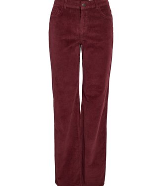 NOISY MAY NMYOLANDA WIDE LEG CORDUROY (WINDSOR WINE)