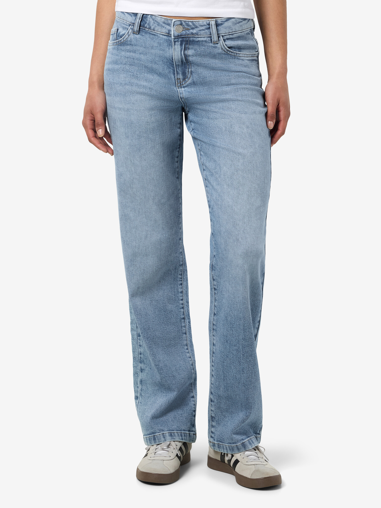 NMNILA WIDE JEANS LIGHT BLUE DENIM