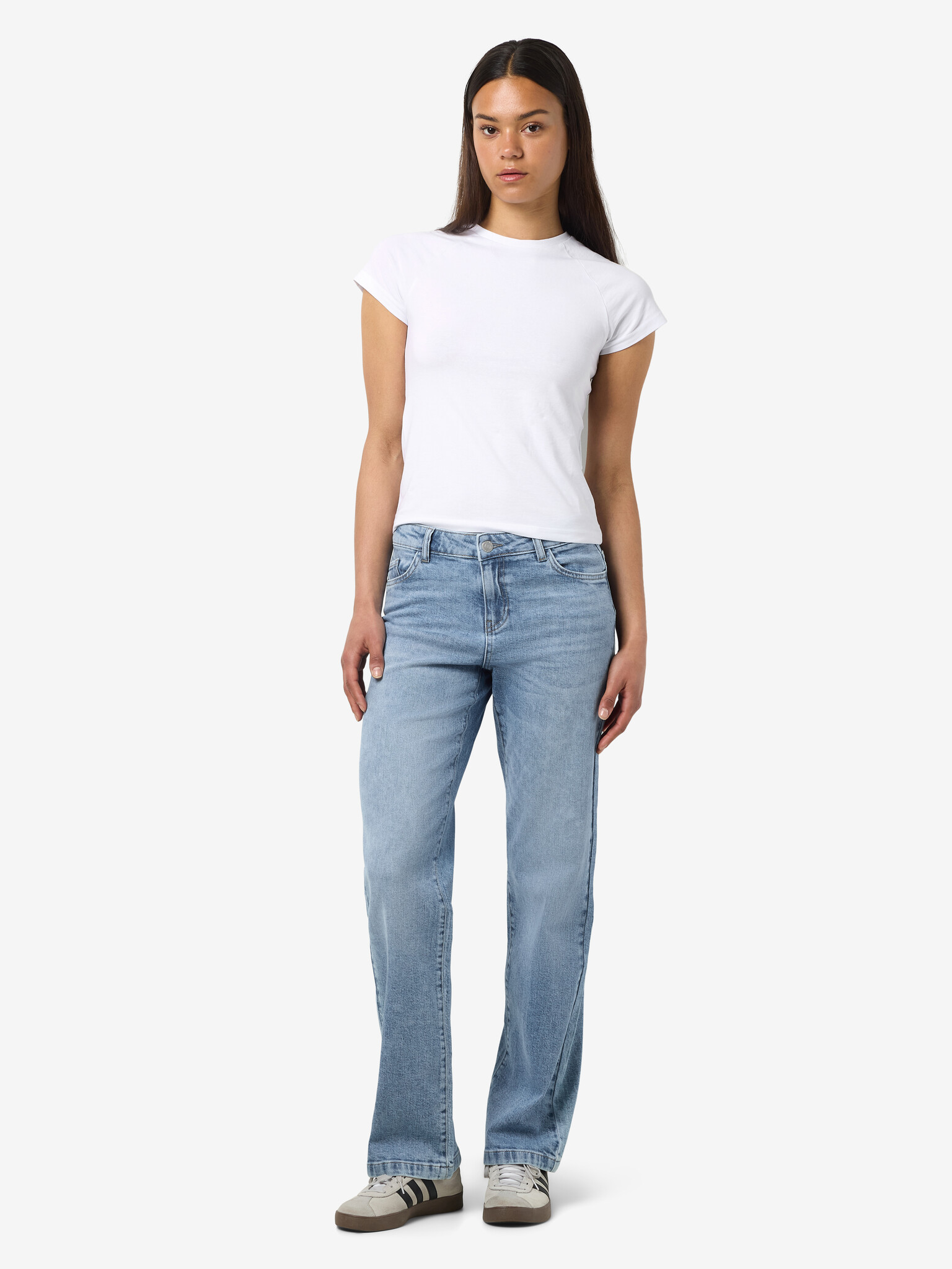 NMNILA WIDE JEANS LIGHT BLUE DENIM