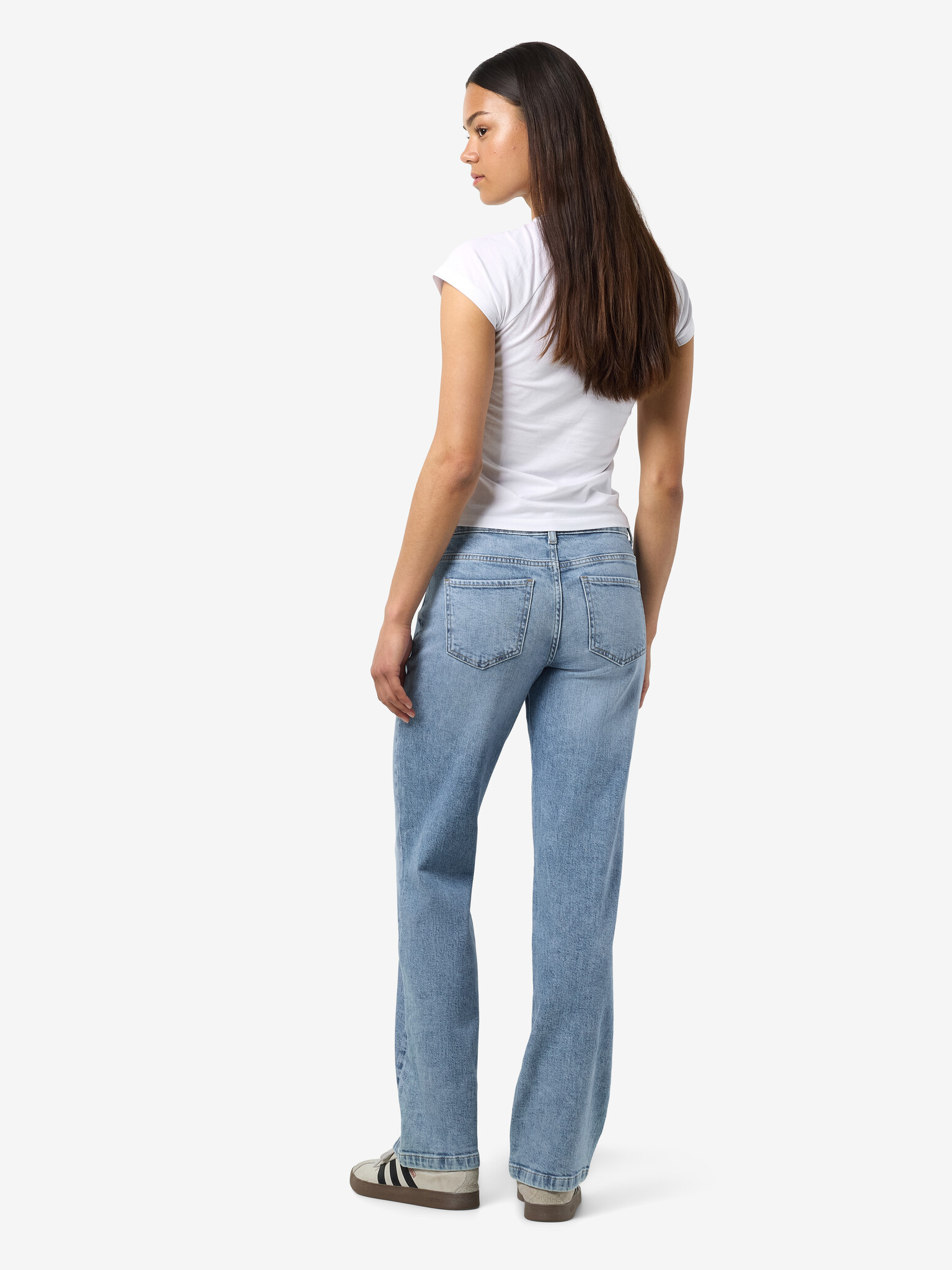 NMNILA WIDE JEANS LIGHT BLUE DENIM