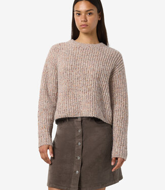 NOISY MAY NMMARL L/S O-NECK KNIT DD (Light Grey)