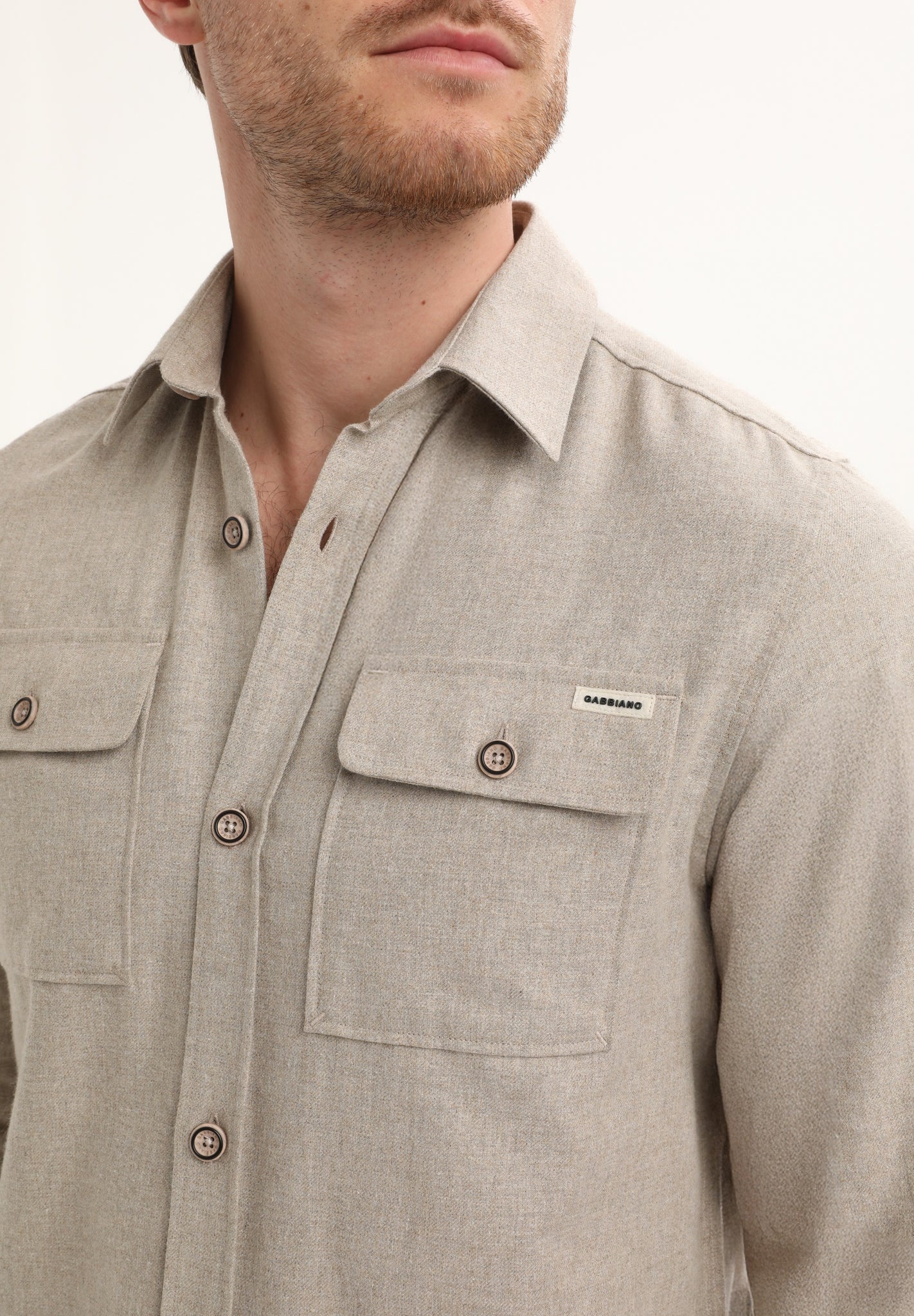 335750 Overhemd (Taupe)