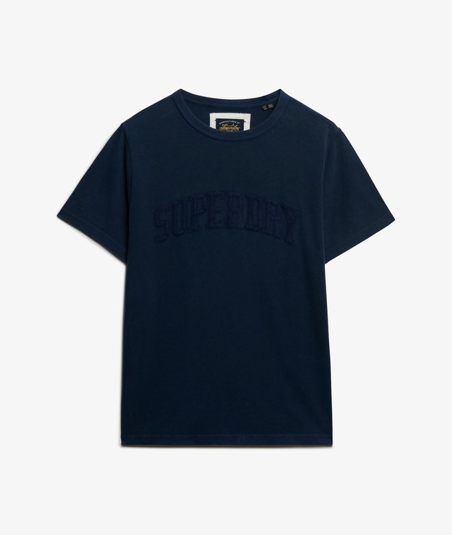 ATHLETIC TONAL OVERSIZED T-SHIRT (Richest Navy)