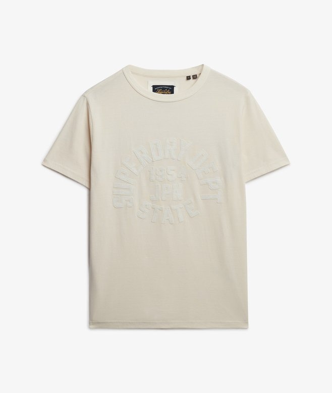 ATHLETIC TONAL OVERSIZED T-SHIRT (Desert Bone Off White)