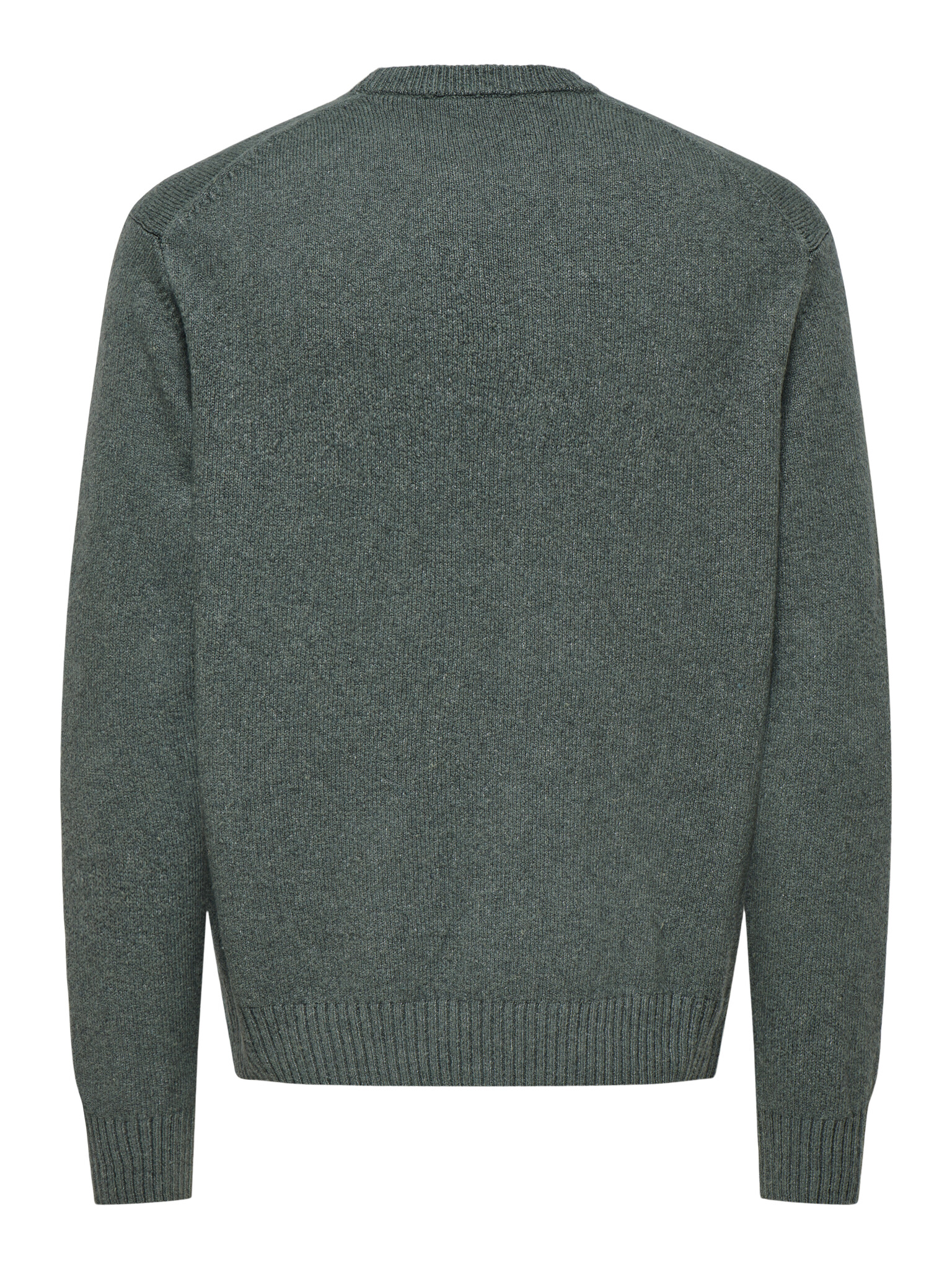 ONSJAMES RLX CREW KNIT (Castor Grey)