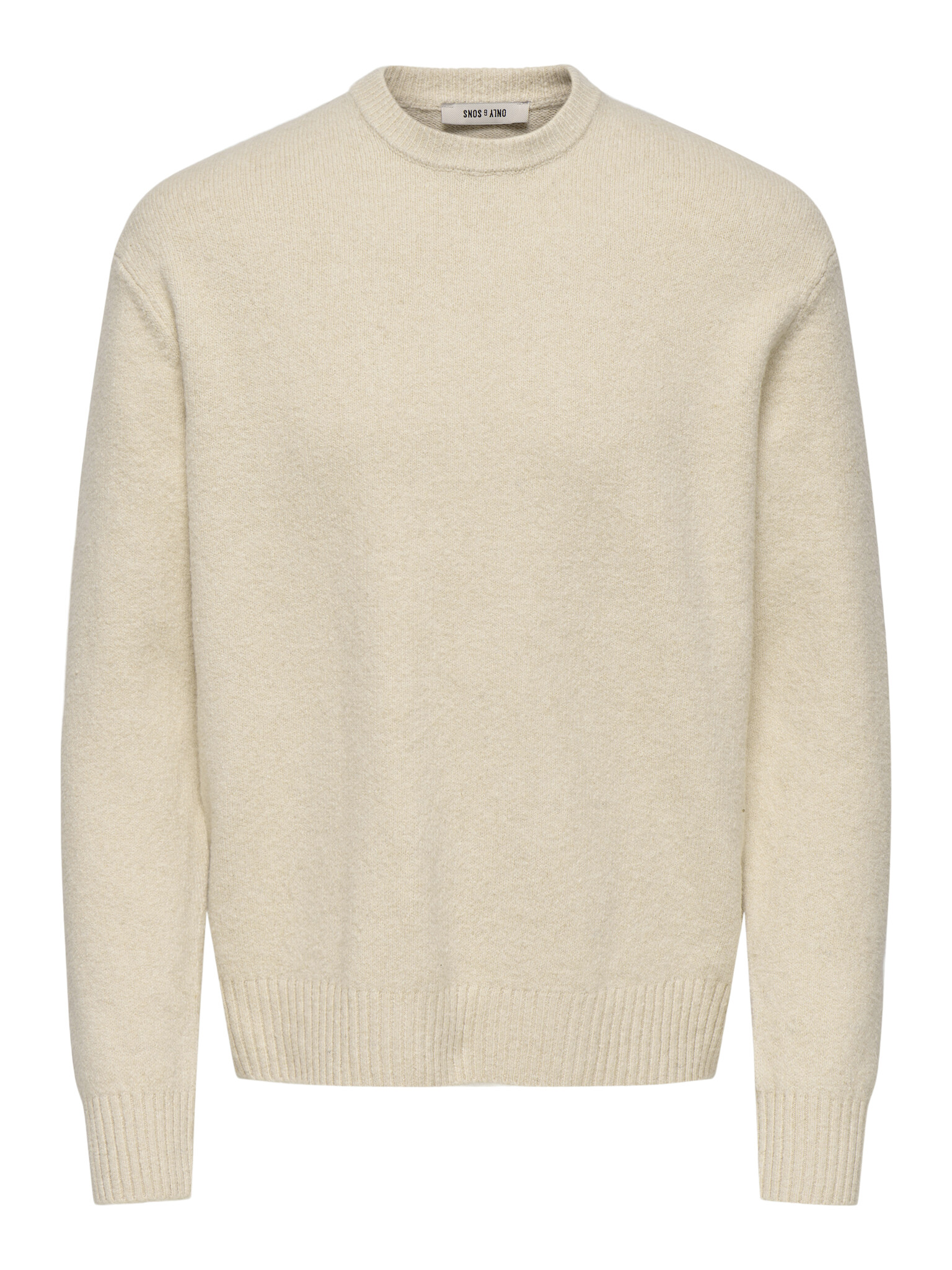 ONSJAMES RLX CREW KNIT (Oatmeal)