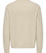 ONSJAMES RLX CREW KNIT (Oatmeal)