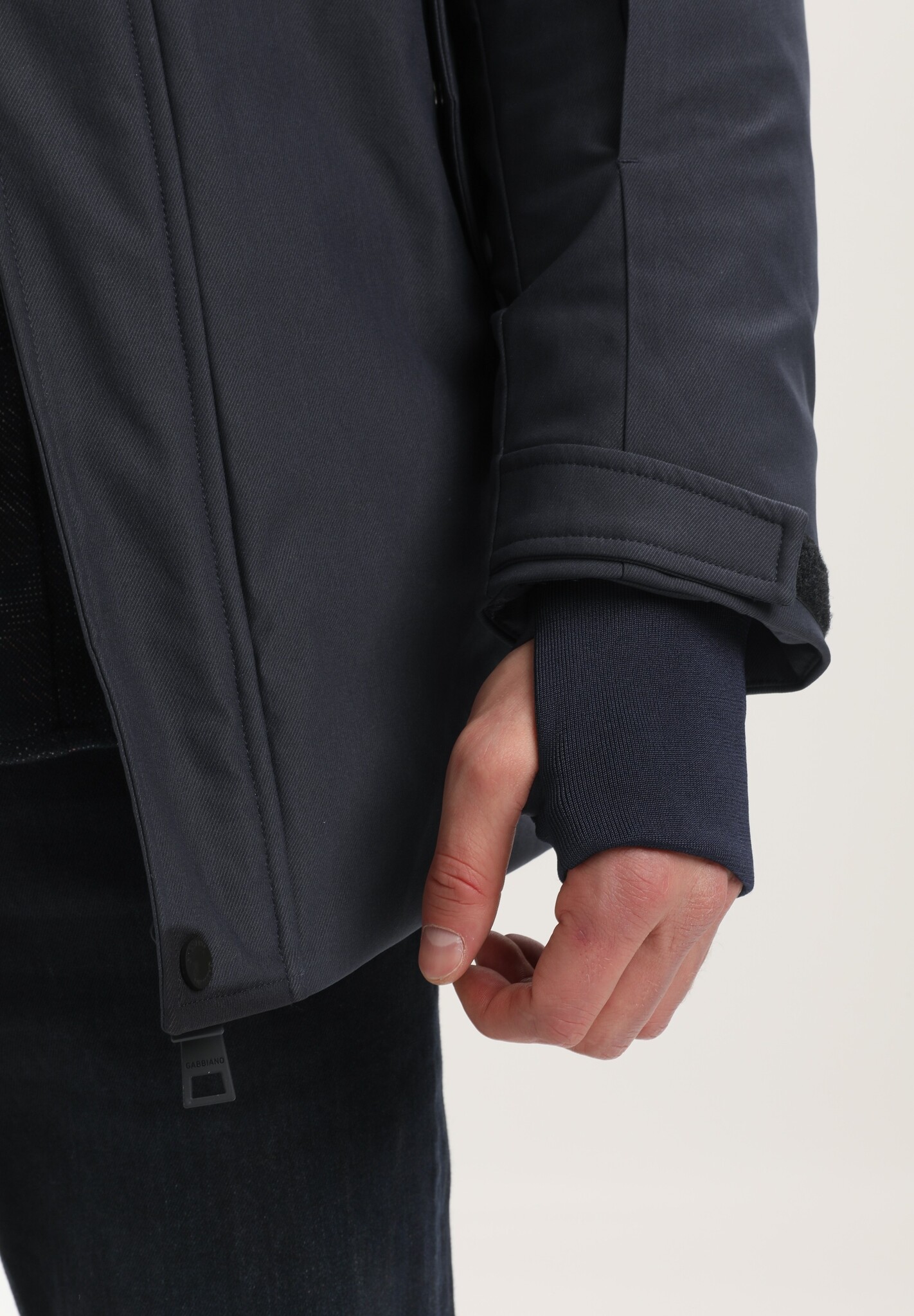 535752 Jacket Long Canvas (301 Navy)