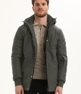 Gabbiano 535752 Jacket Long Canvas (217 Steel Grey)