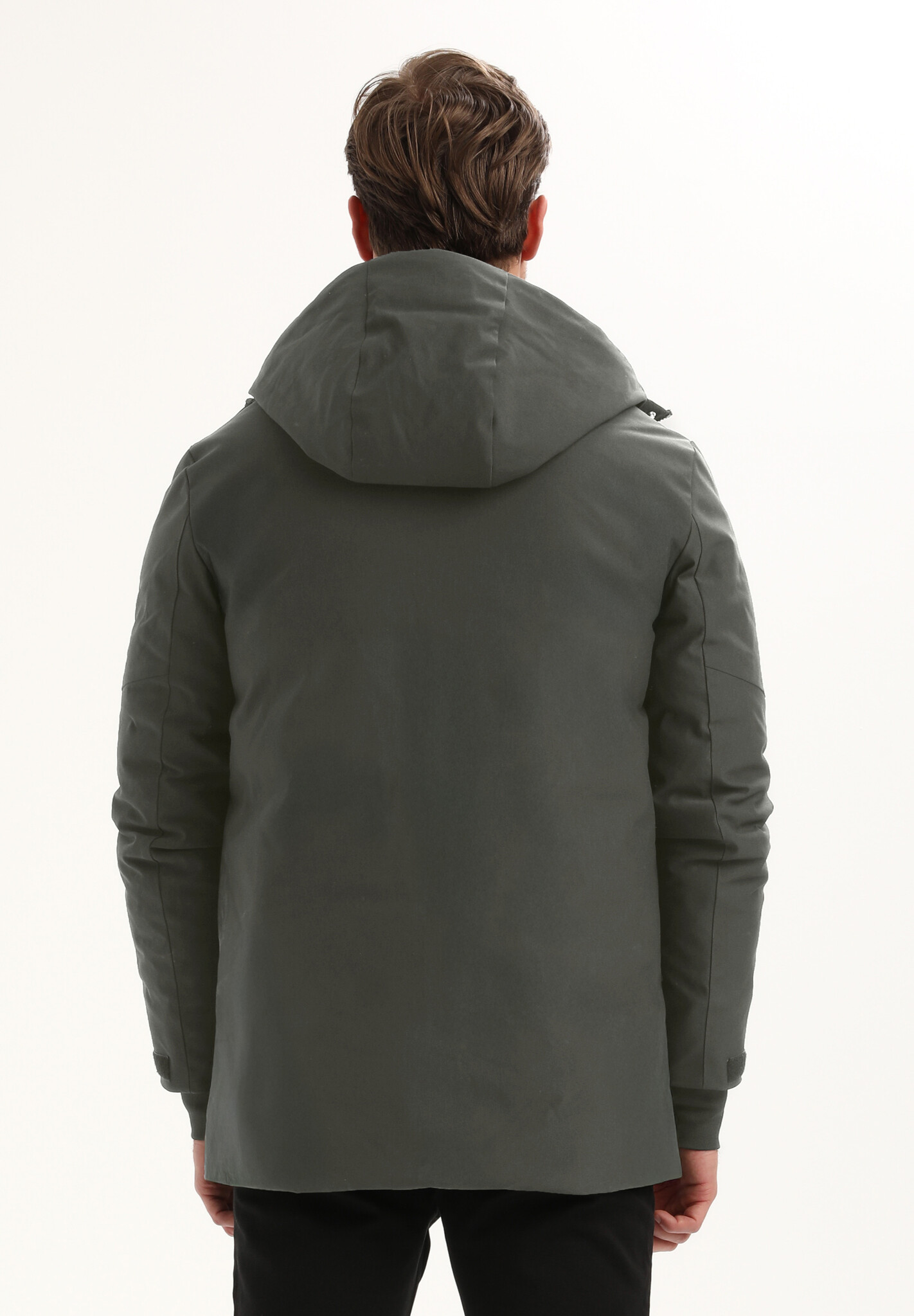 535752 Jacket Long Canvas (217 Steel Grey)