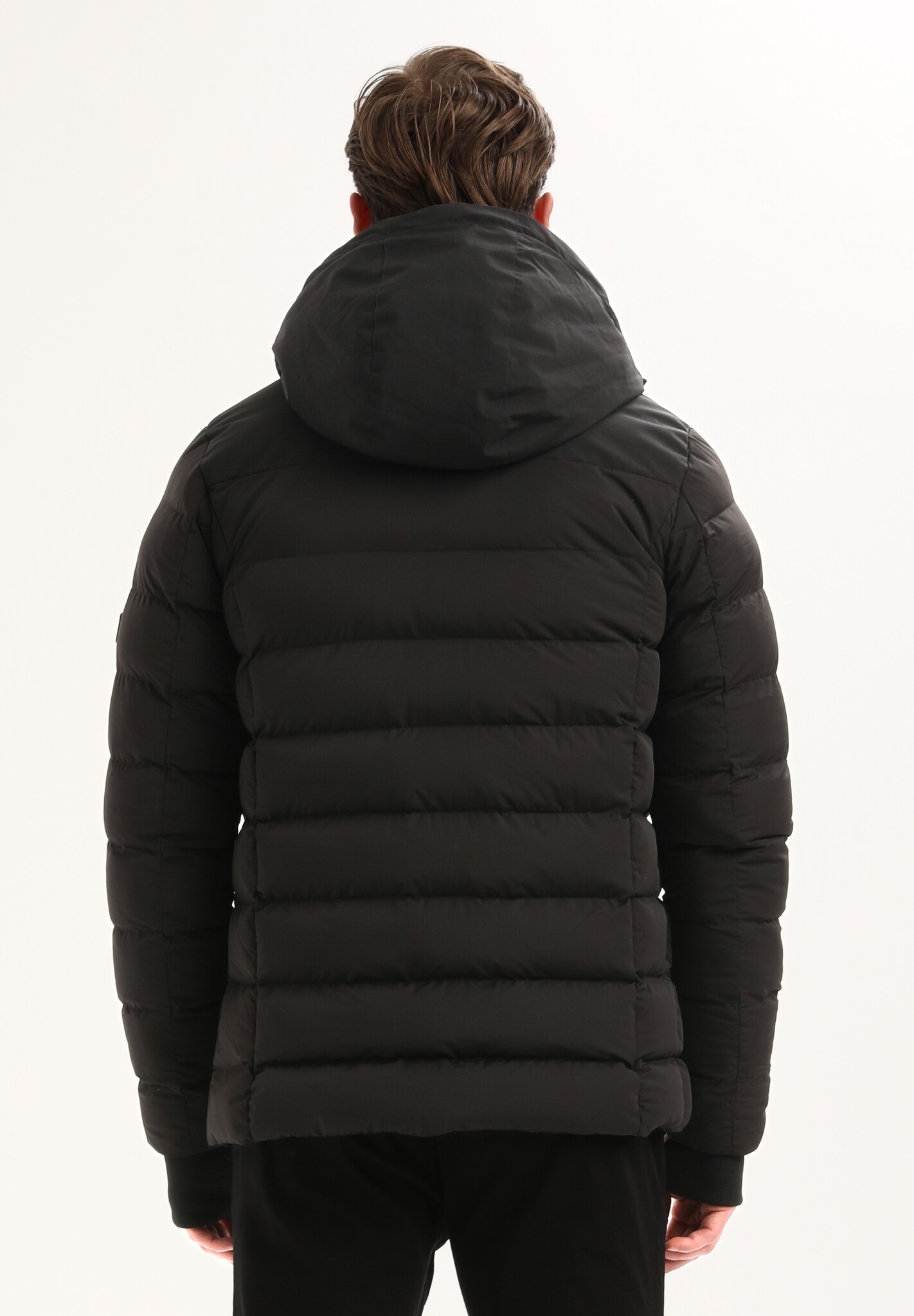 535751 Jacket short Puffer (201 Black)