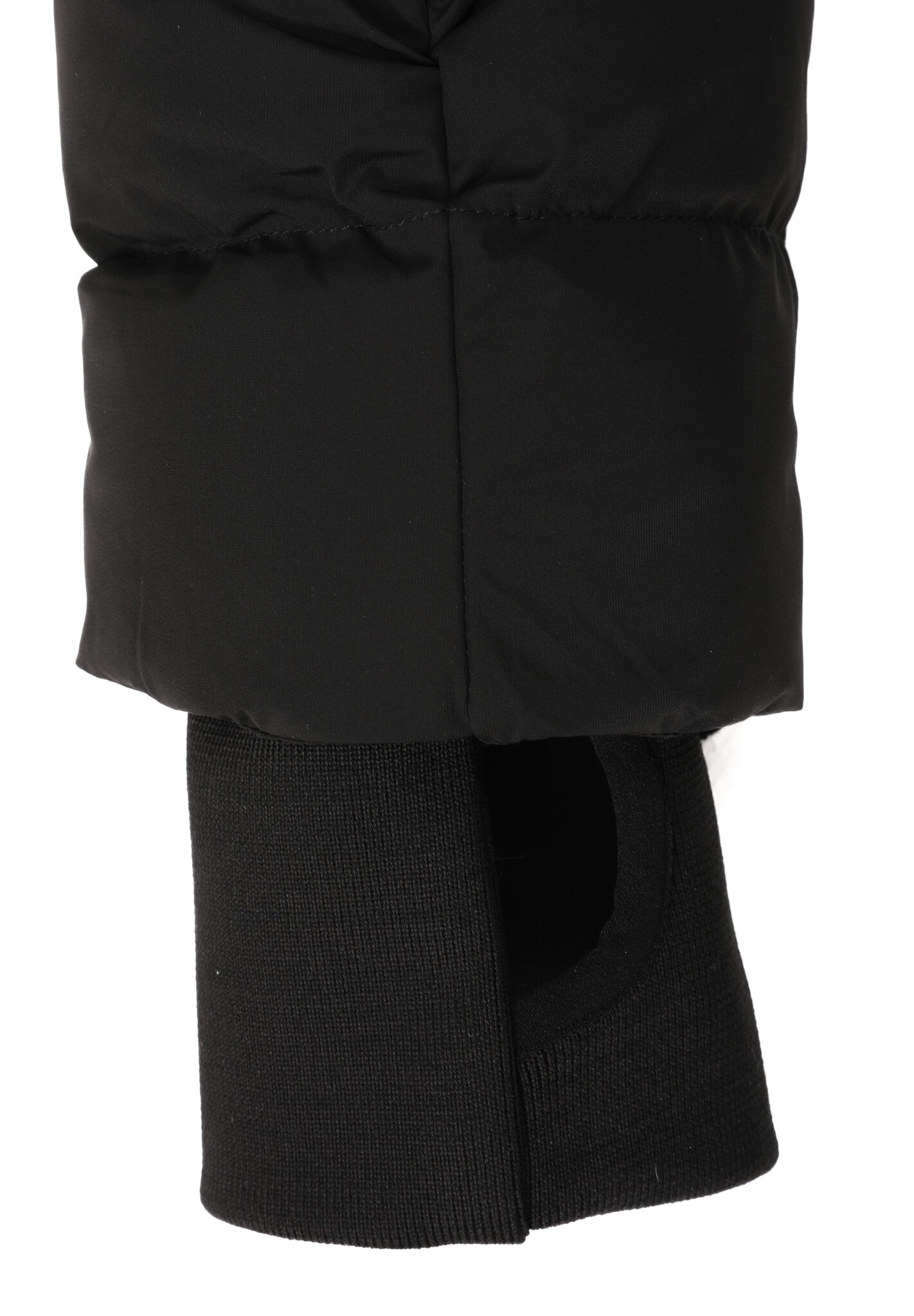 535751 Jacket short Puffer (201 Black)