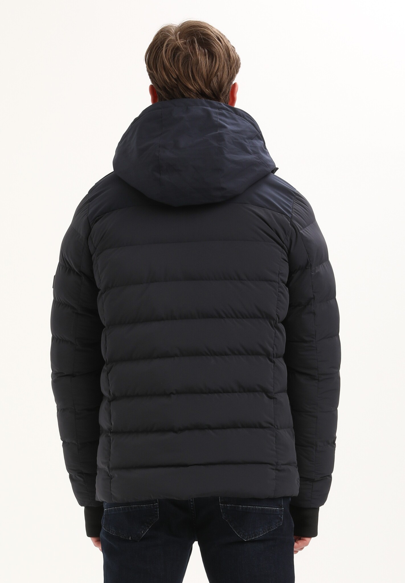 535751 Jacket short Puffer (301 Navy)