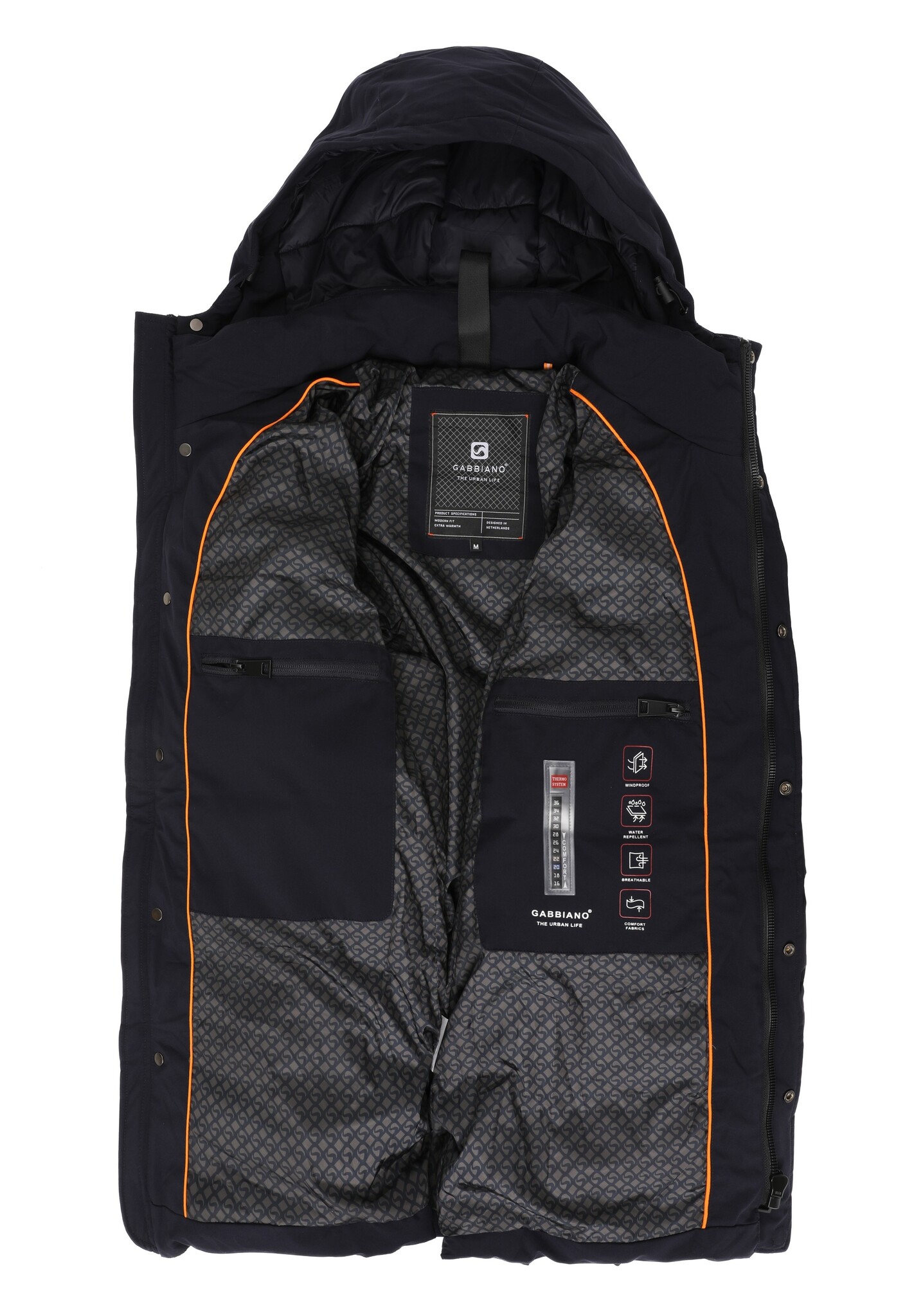 535751 Jacket short Puffer (301 Navy)