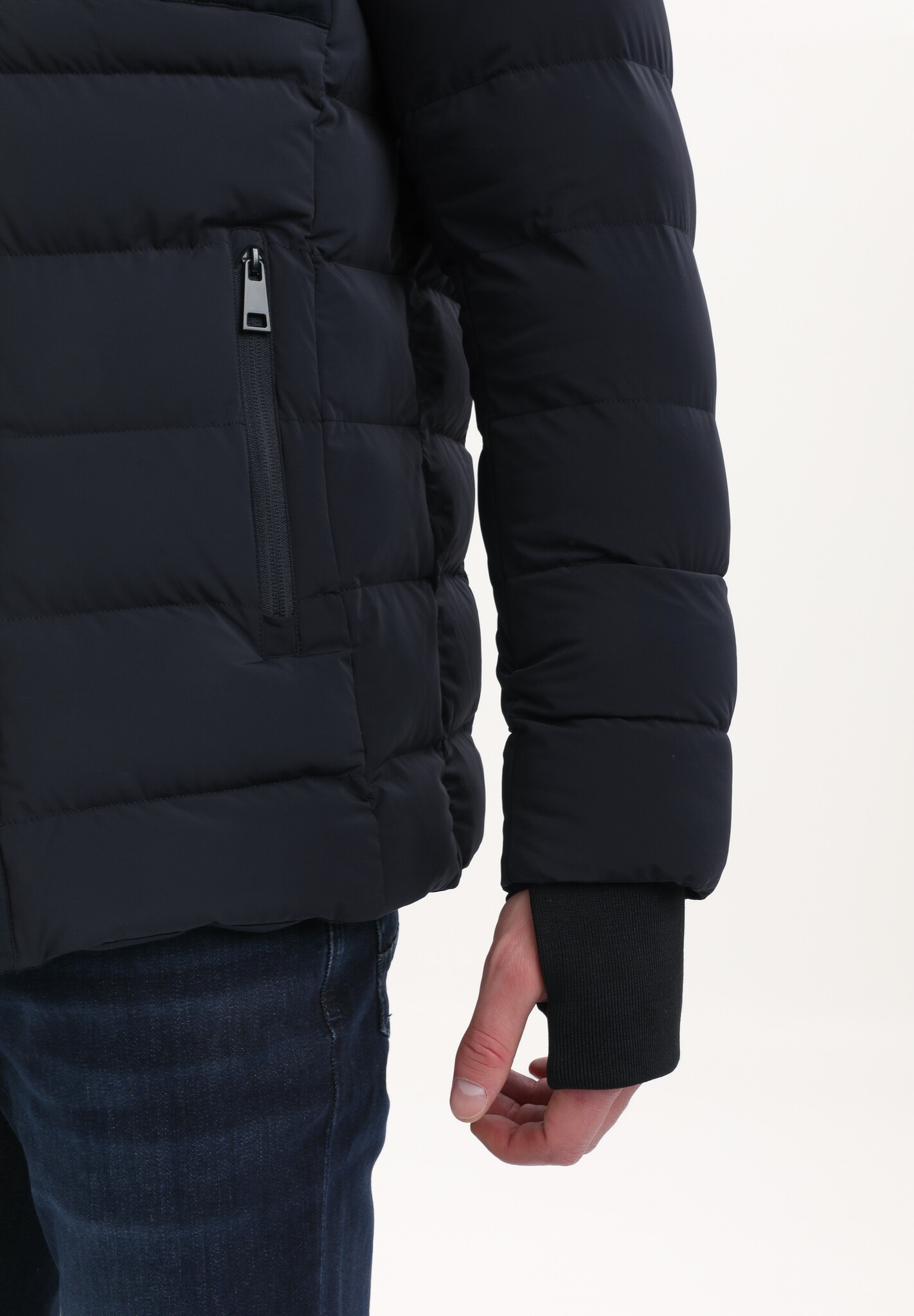535751 Jacket short Puffer (301 Navy)
