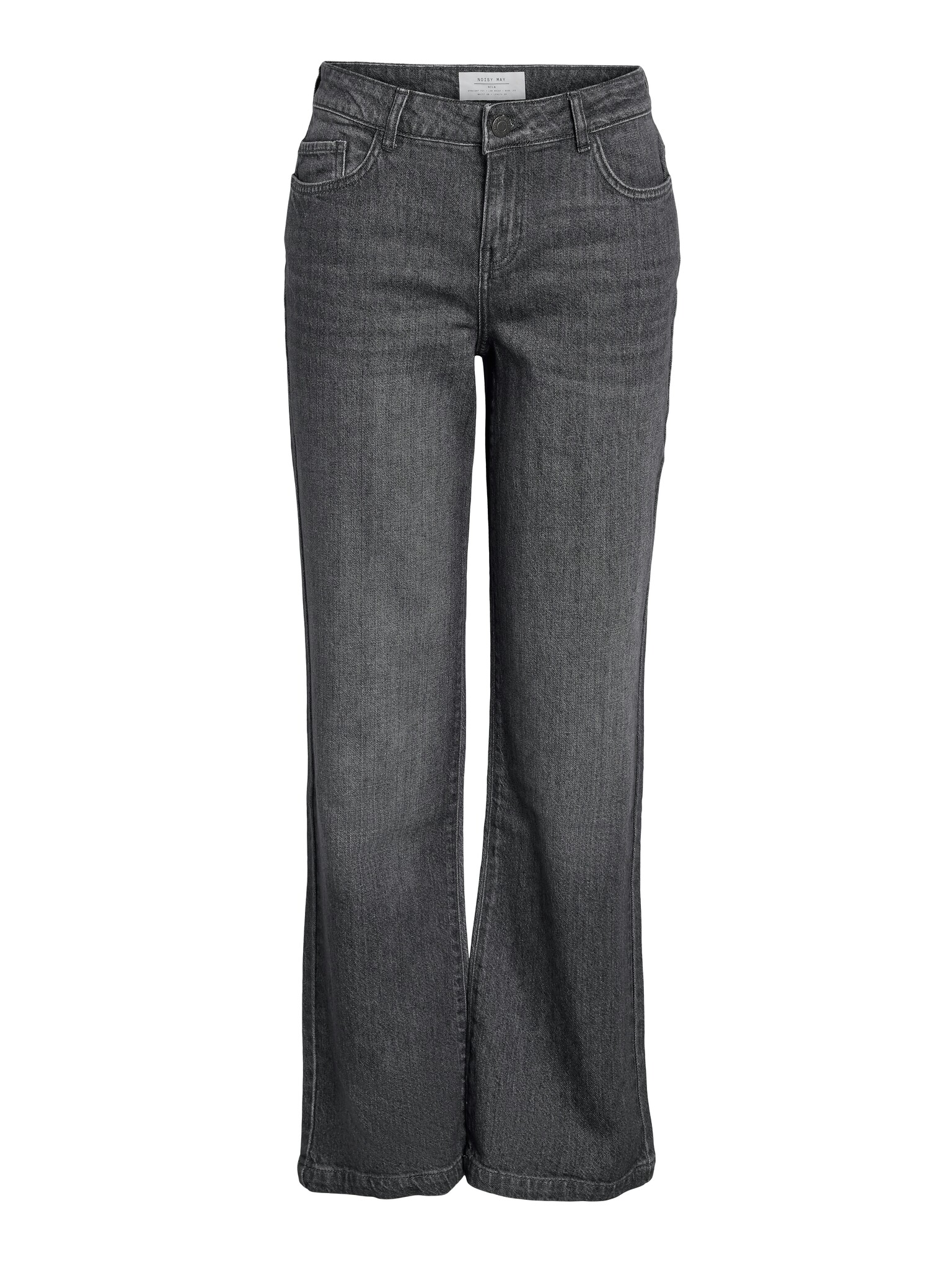 NILA LW WIDE JEAN ( DARK GREY )