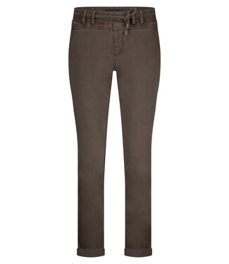 Red Button TESSY SLUBTWILL HIGH RISE ( MUD )