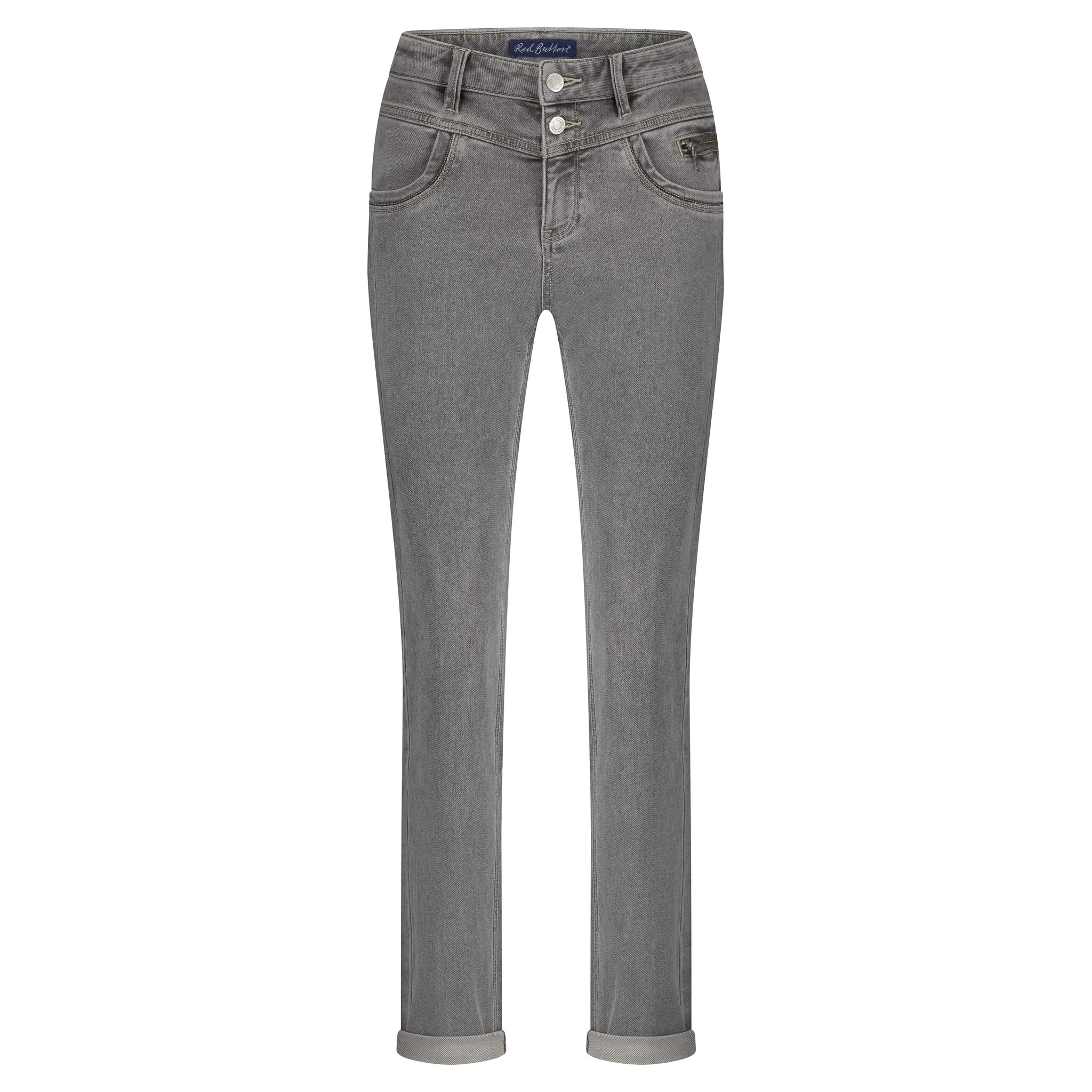 SIENNA 1 ZIP GREY DENIM