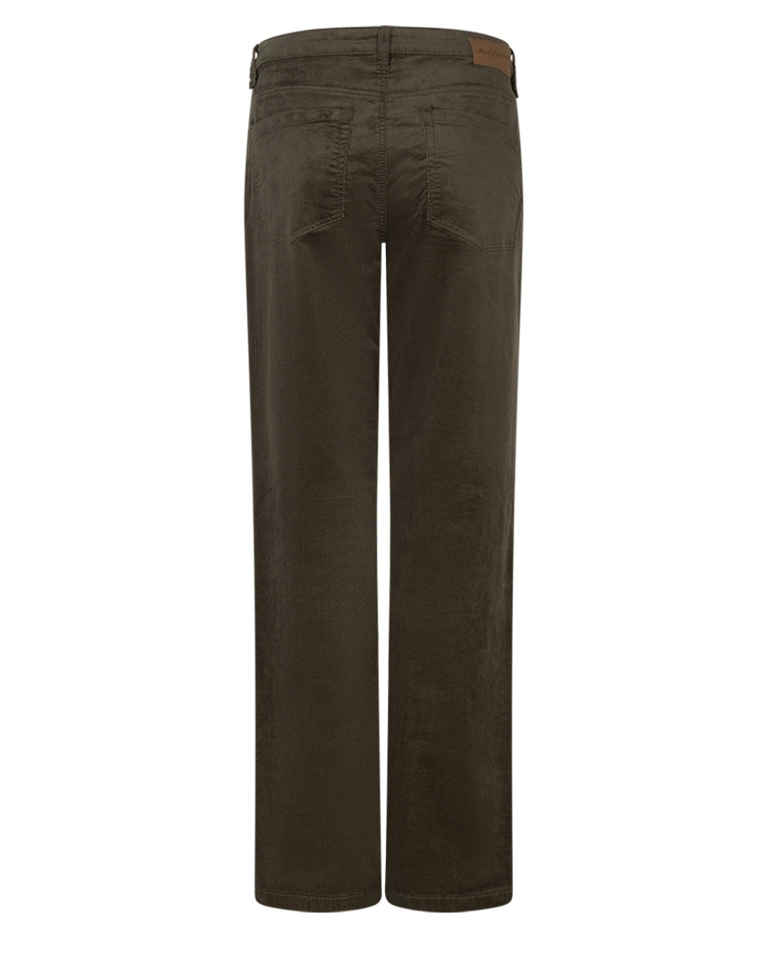 SRB4581 CLAUDETTE Shiny Corduroy - Regular fit (Khaki)