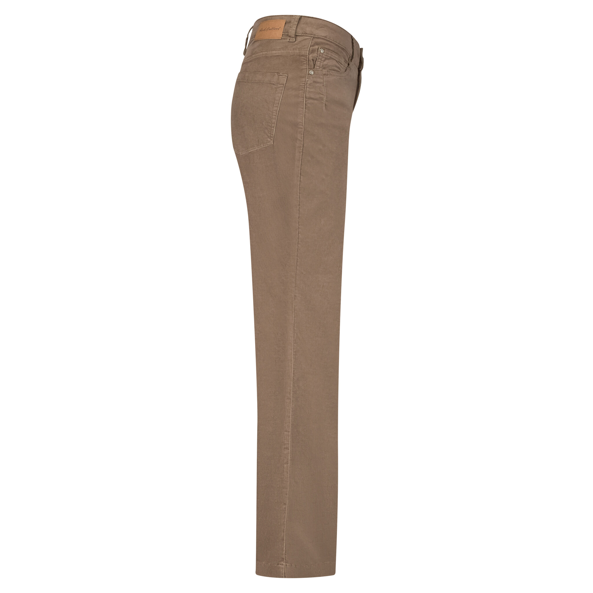 SRB4581 CLAUDETTE Shiny Corduroy - Regular fit (Warme Taupe)