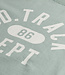 ATHLETIC GRAPHIC FITTED TEE (Light Jade Green)