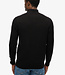 WOOL BLEND HALF ZIP JUMPER (Black)