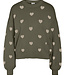 NMCHARLOTT L/S O-NECK KNOT FWD NOOS (HUMUS HEARTS)