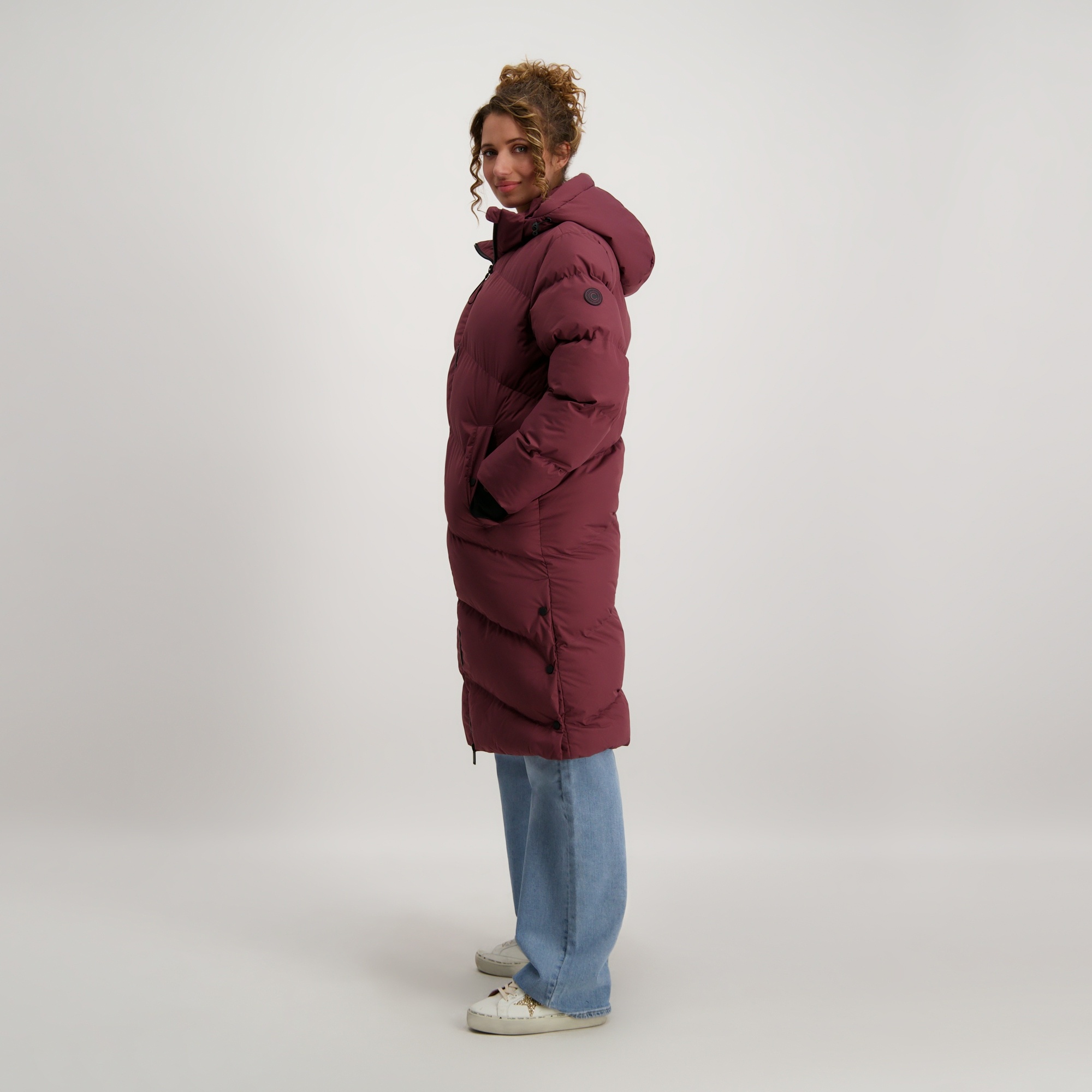 HESSYA POLYESTER (BURGUNDY)