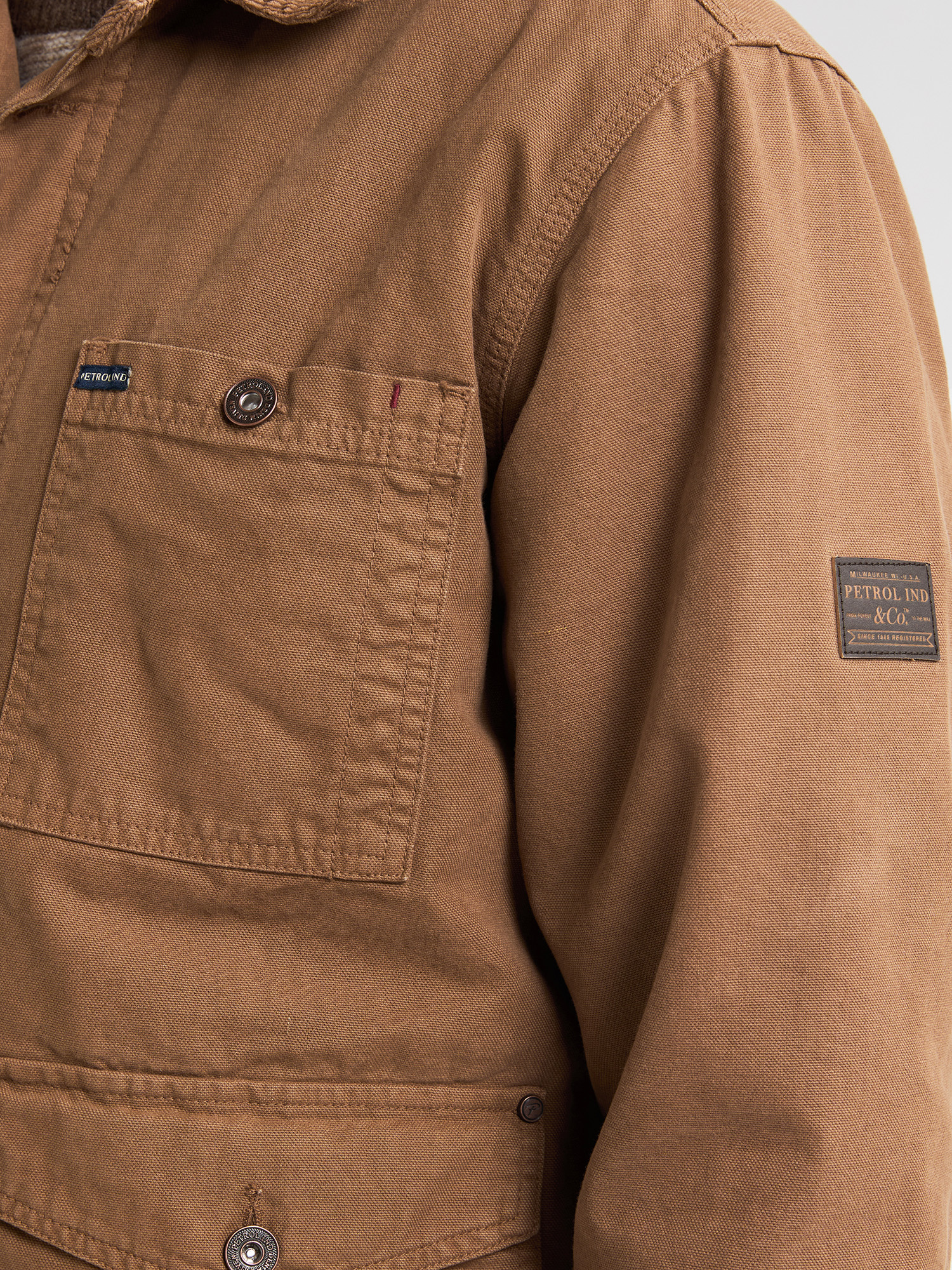 M-3050-JAC003 Men Jacket (Chestnut 7151)