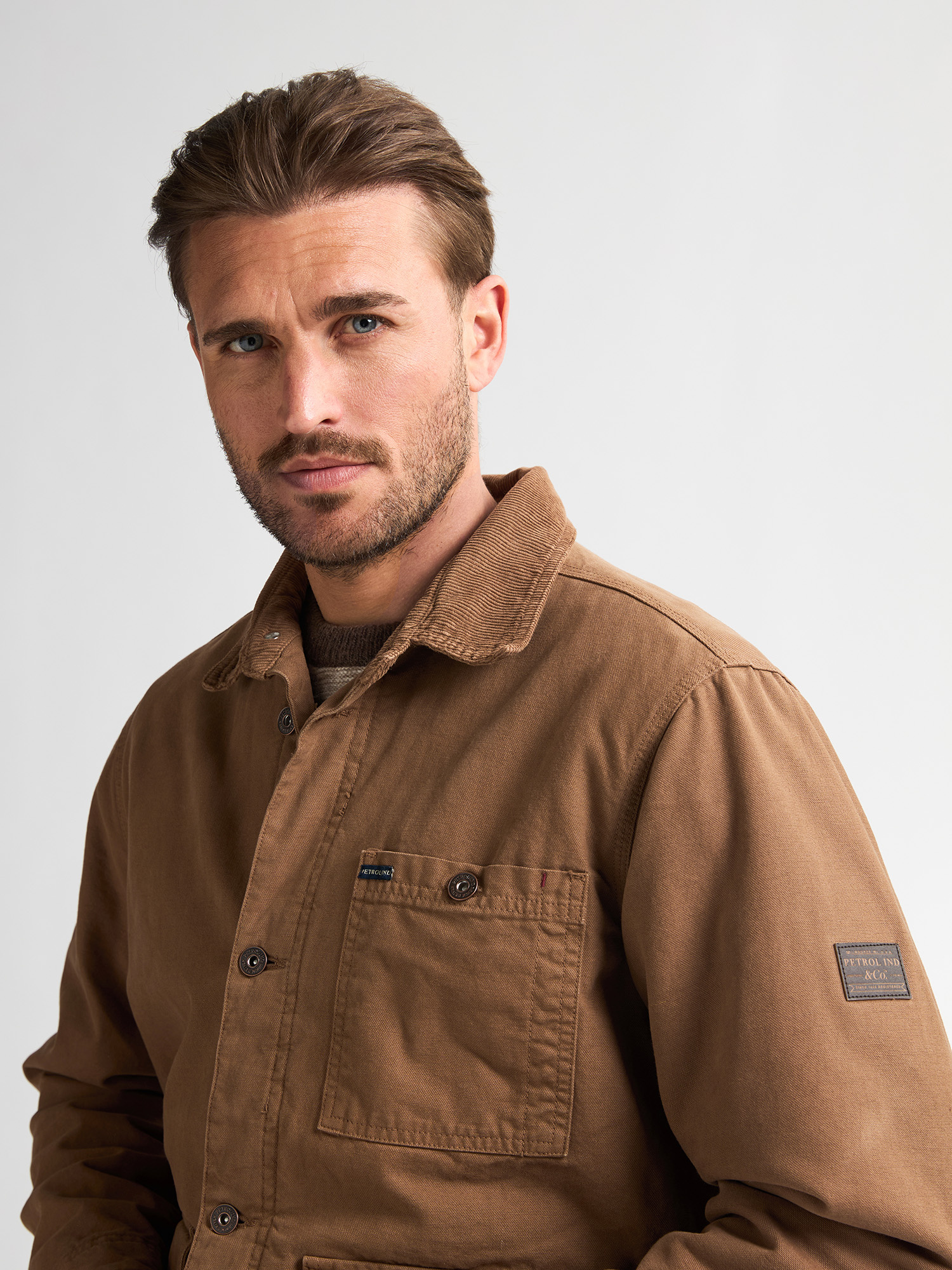 M-3050-JAC003 Men Jacket (Chestnut 7151)