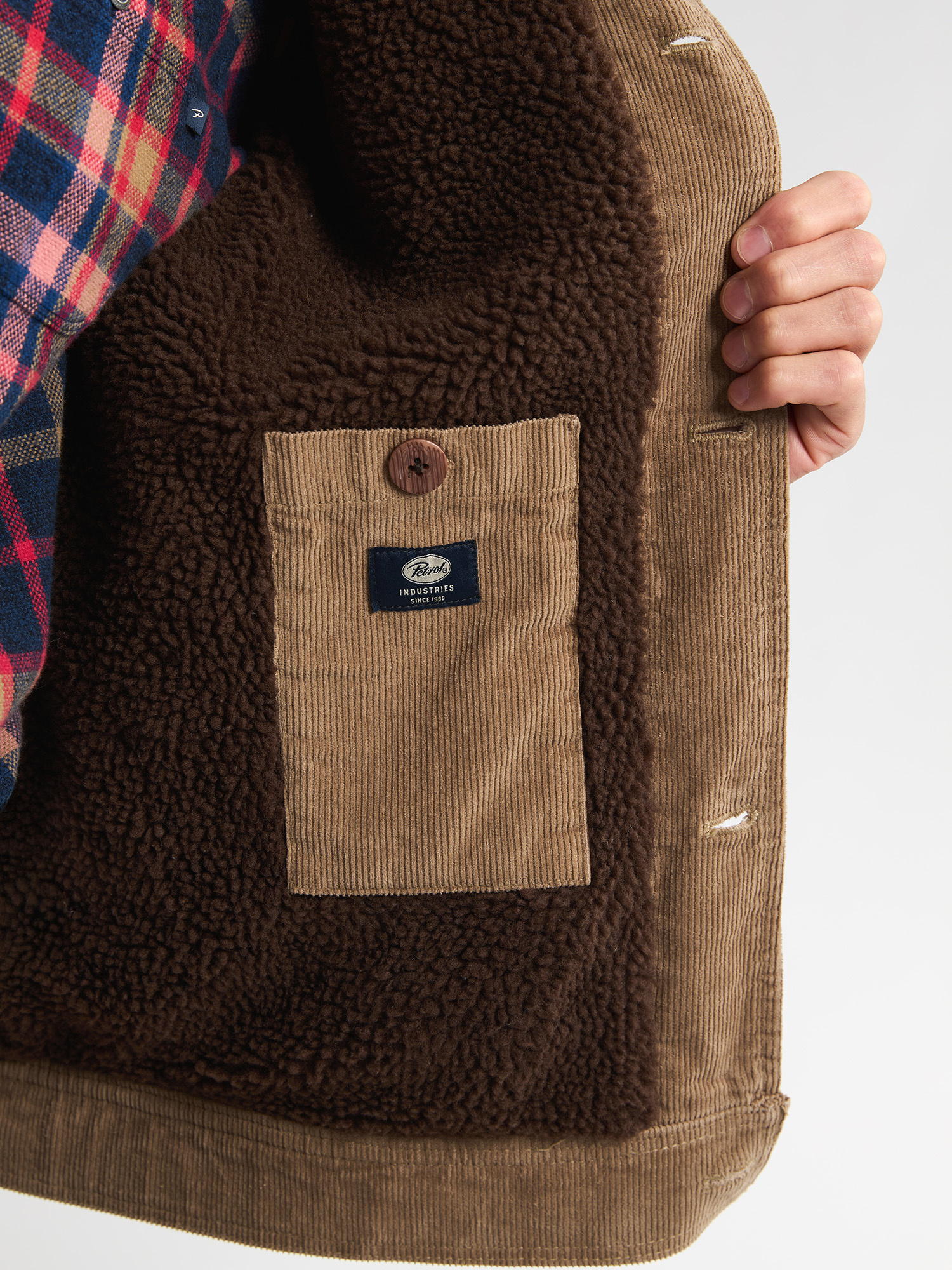 M-3050-JAC103 Men Jacket Padded (Tan 7146)