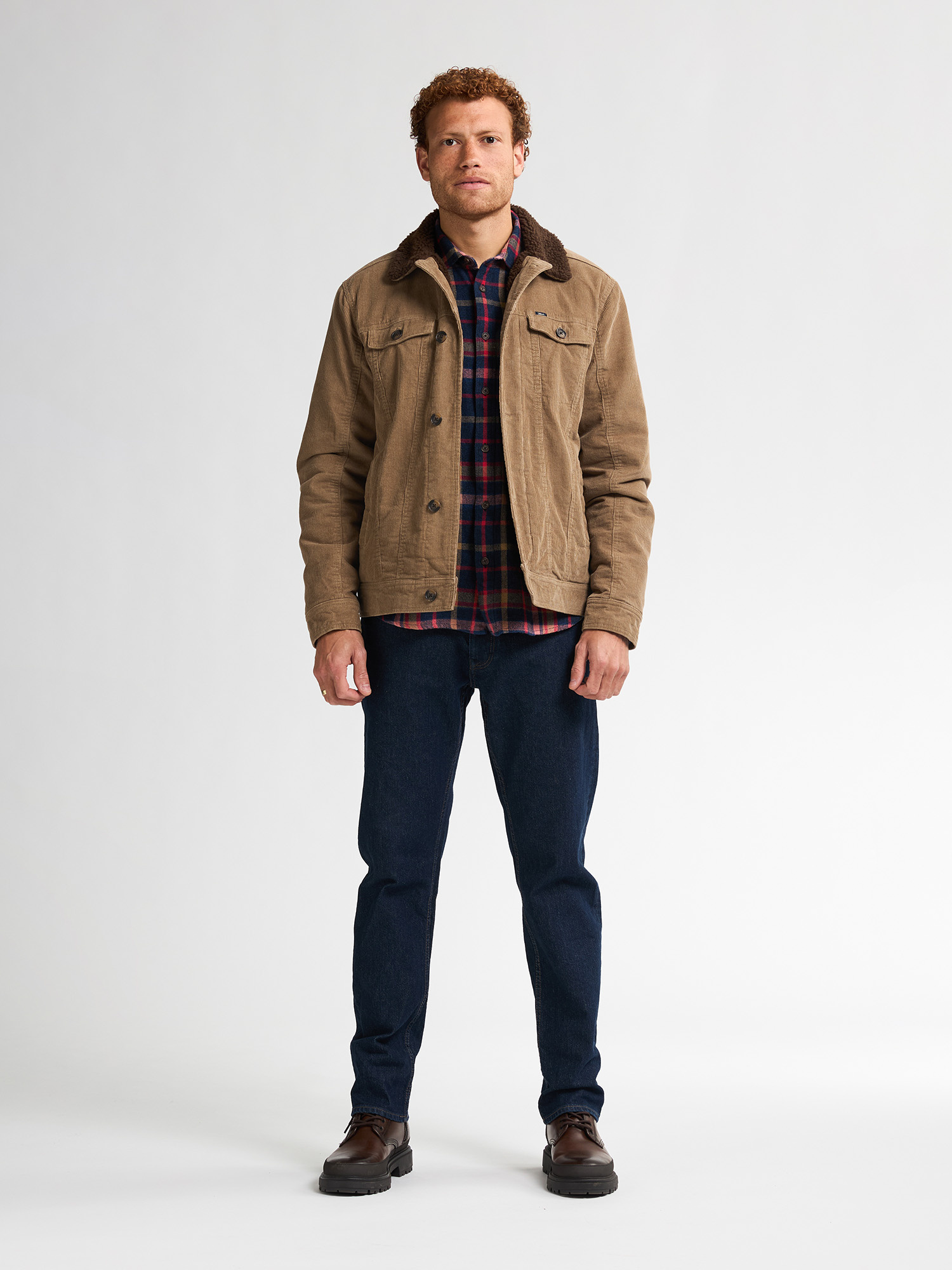 M-3050-JAC103 Men Jacket Padded (Tan 7146)