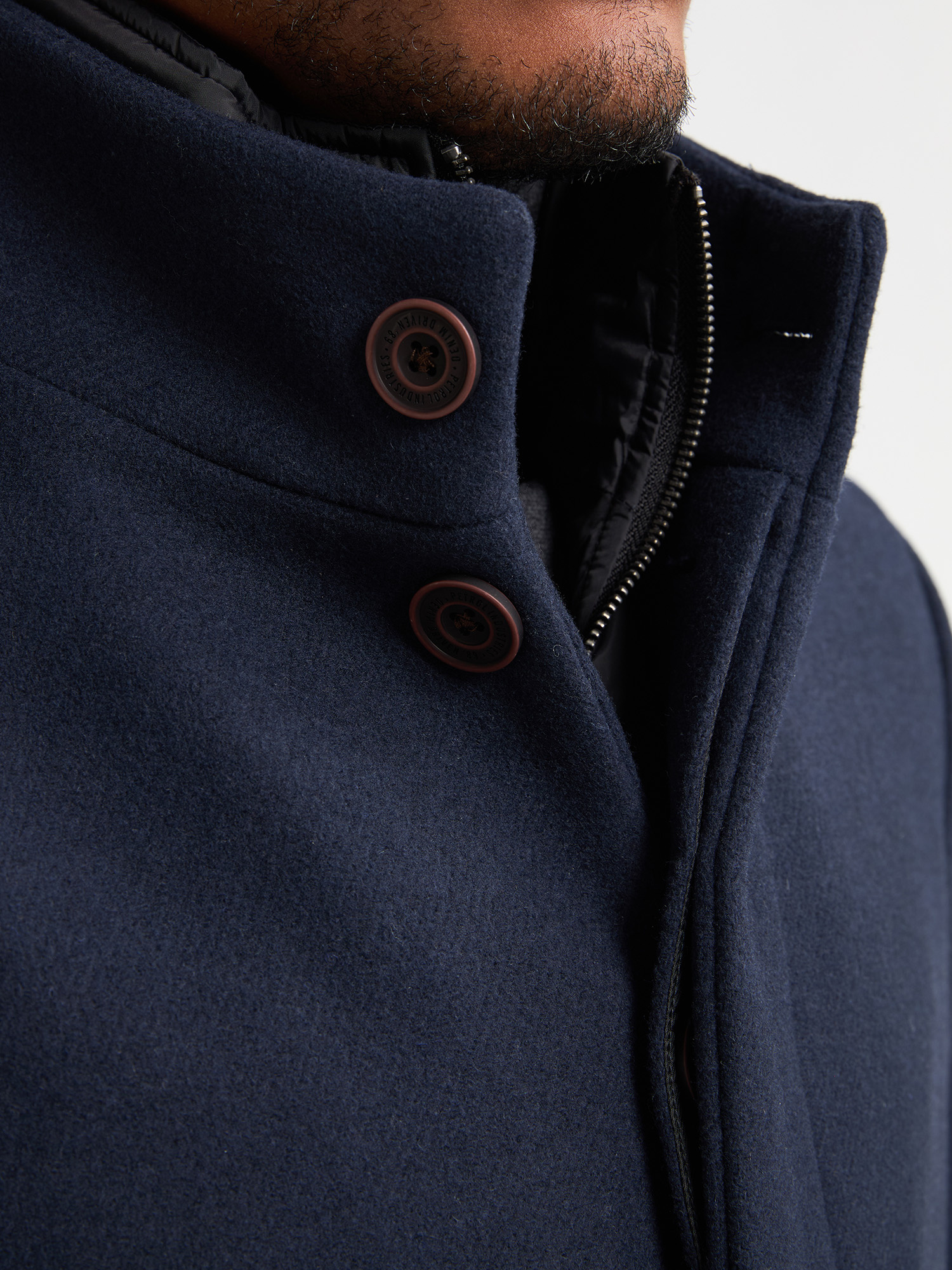 M-3050-JAC113 Men Jacket Wool (Royal Navy 5092)