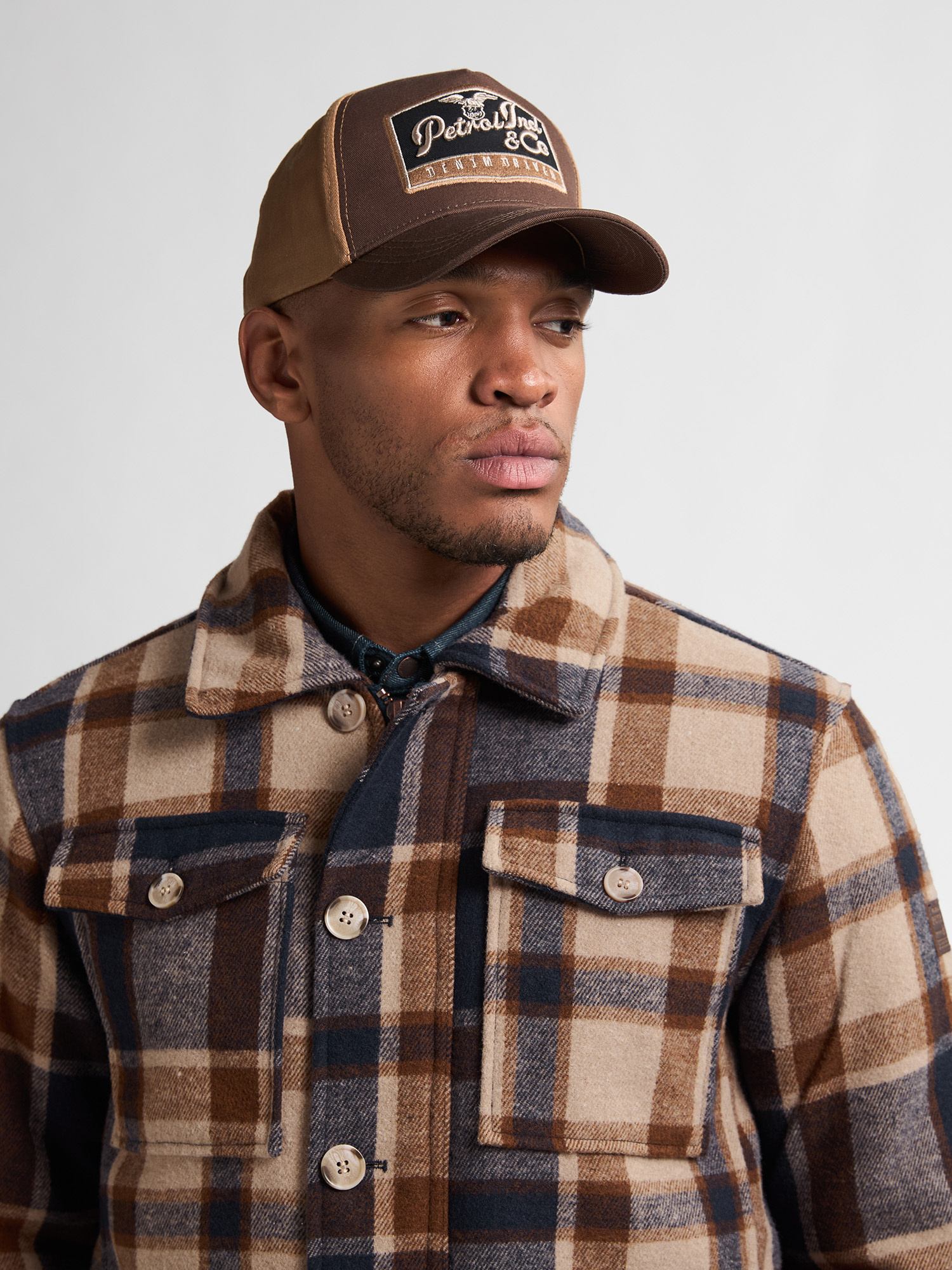 M-3050-JAC114 Men Jacket Wool (Chestnut 7151)