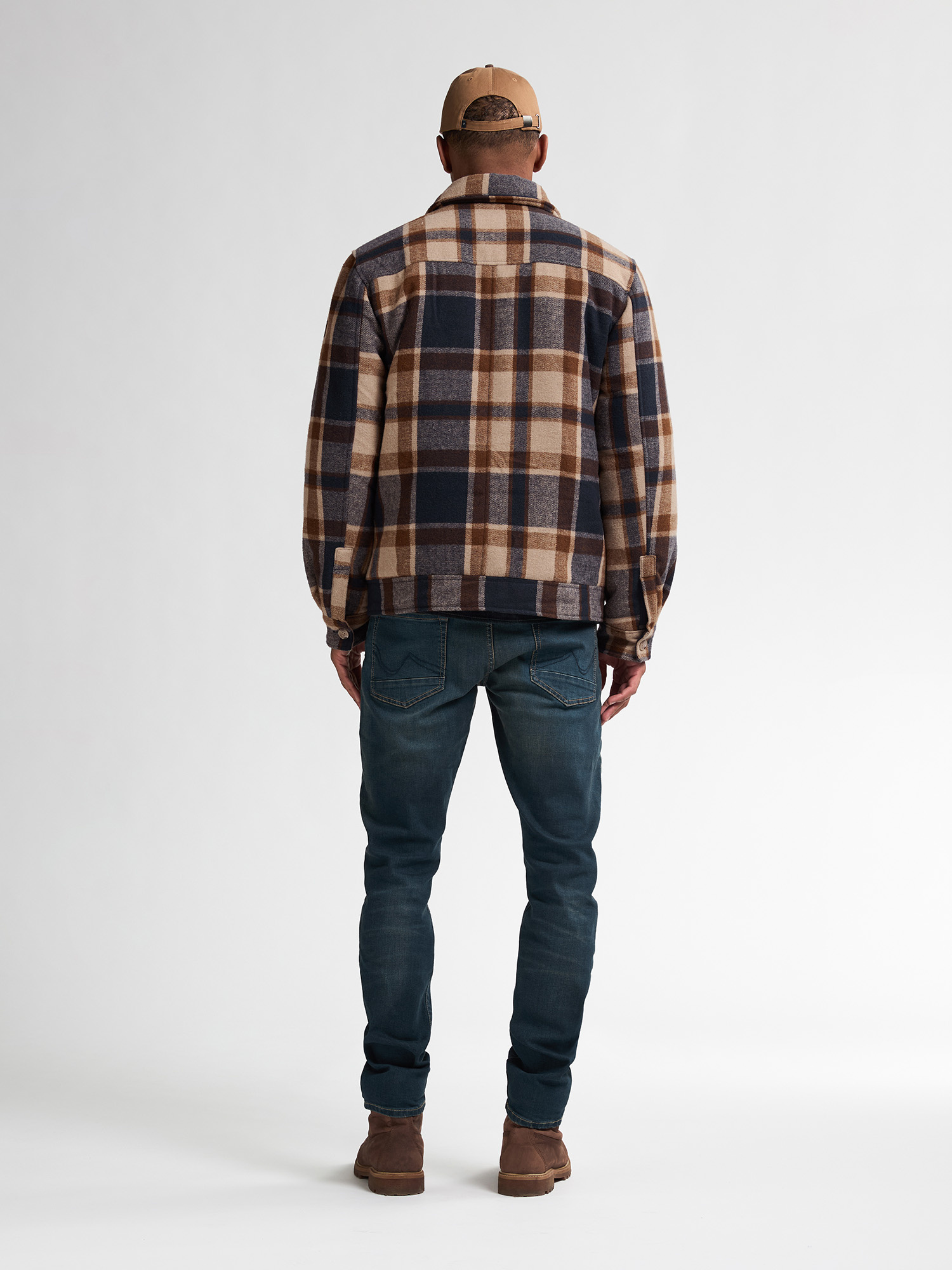 M-3050-JAC114 Men Jacket Wool (Chestnut 7151)