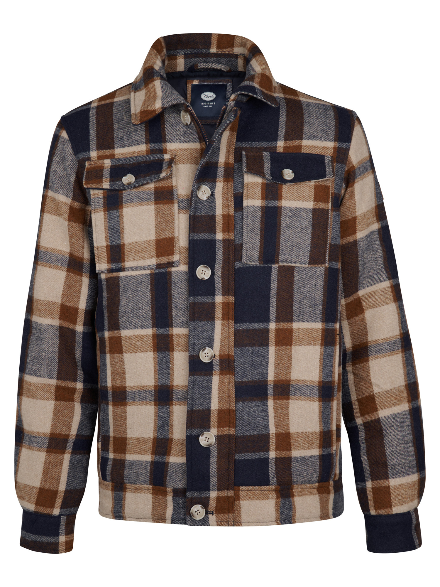 M-3050-JAC114 Men Jacket Wool (Chestnut 7151)