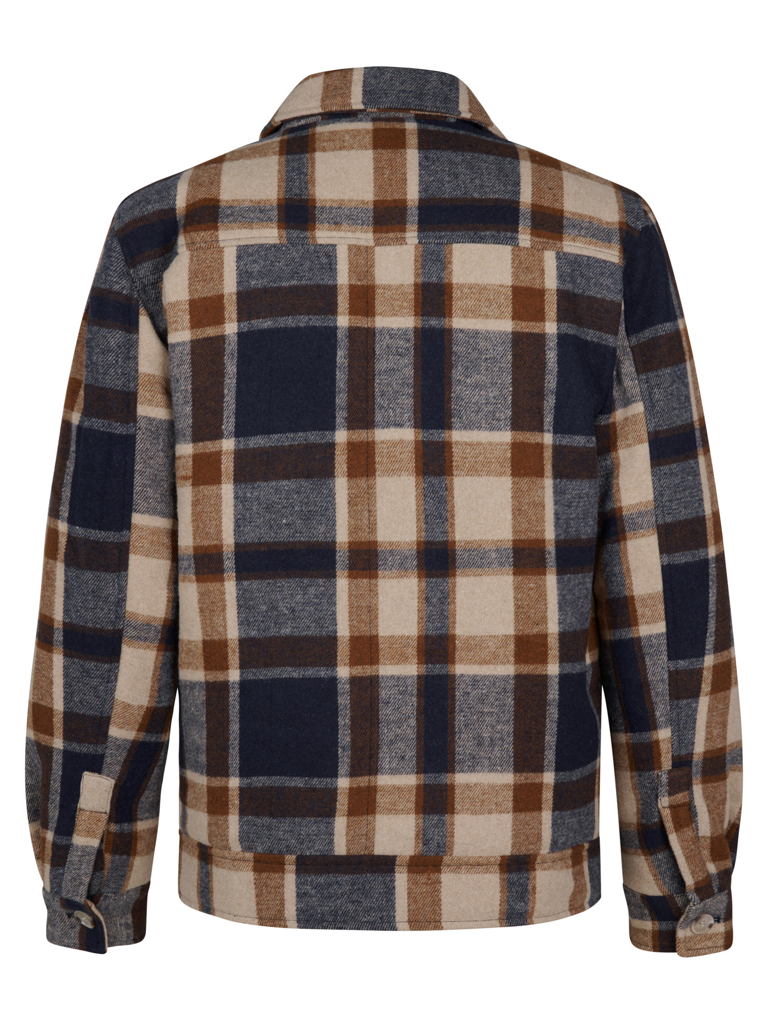 M-3050-JAC114 Men Jacket Wool (Chestnut 7151)