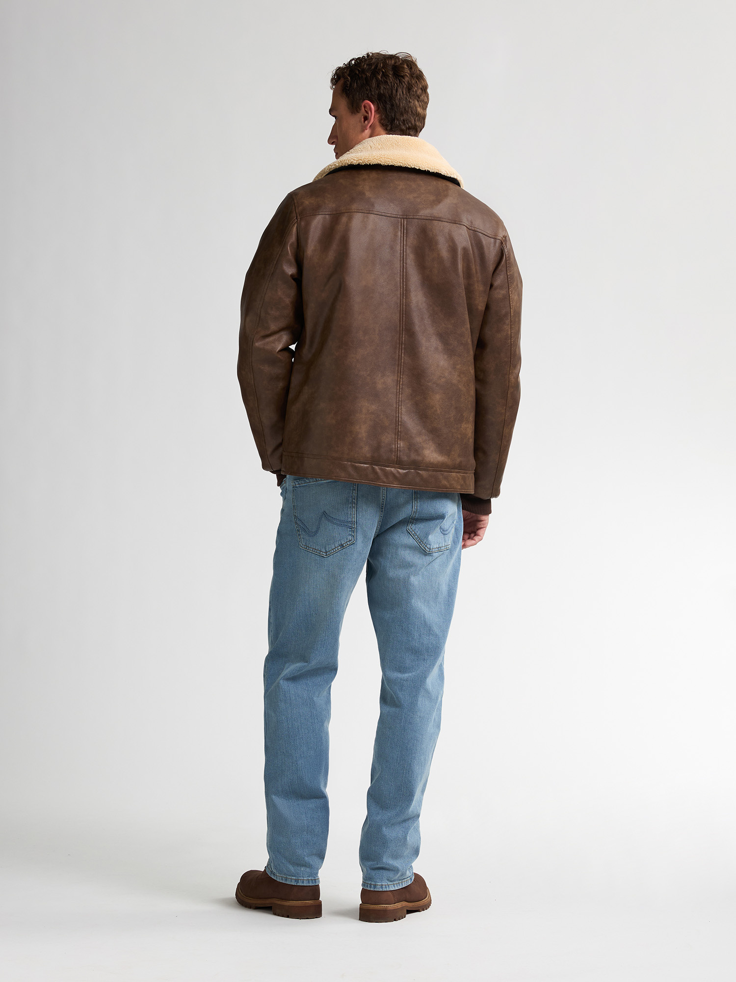 M-3050-JAC121 Men Jacket PU (Mud 7144)