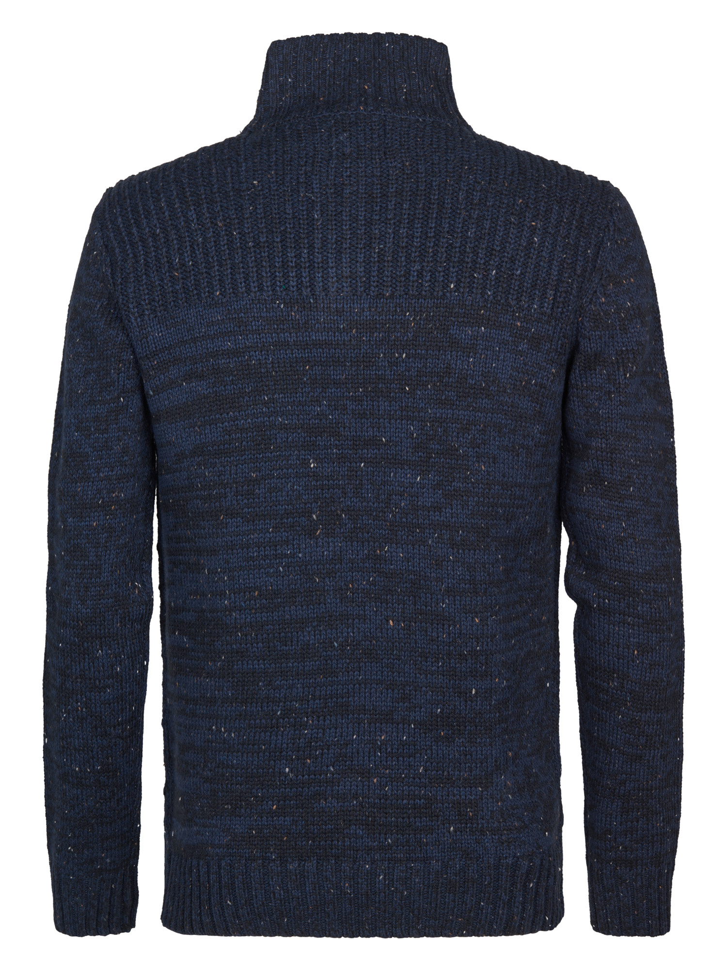 M-3050-KWC211 Men Knitwear Collar  (Deep Capri 5090)