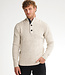 M-3050-KWC226 Men Knitwear Collar (Antique White Melee 0009)