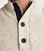 M-3050-KWC226 Men Knitwear Collar (Antique White Melee 0009)